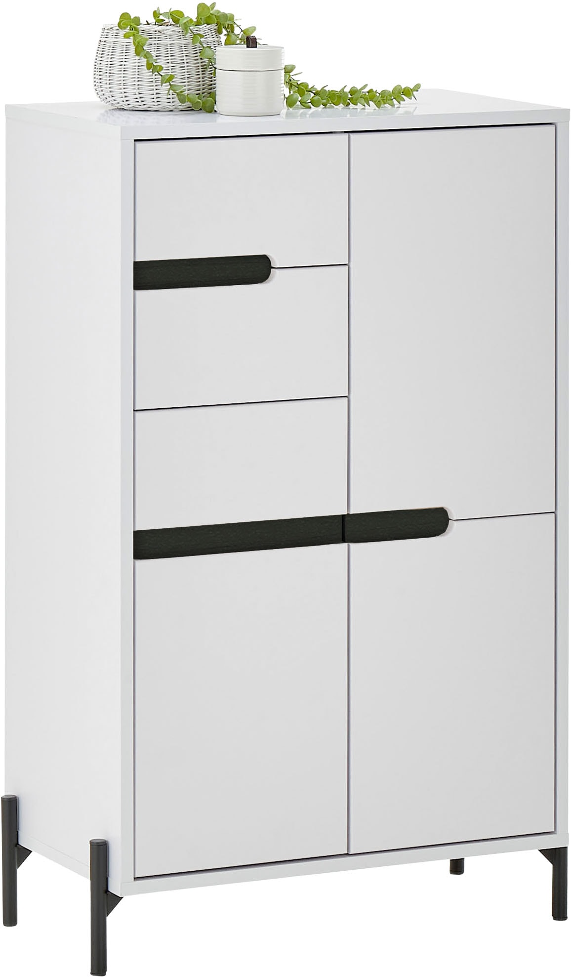 BASIC by Balculina Midischrank "Avanto B/H/T 60x100x35 cm" 1 Stk. tlg. Brei günstig online kaufen