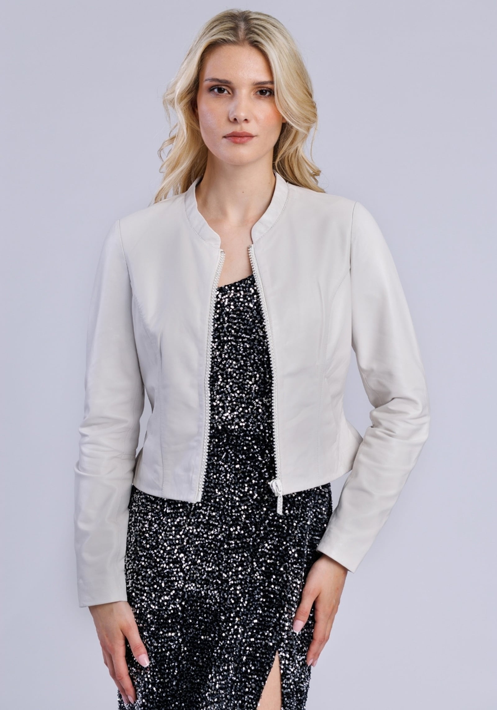 Freaky Nation Lederjacke "Leather Jacket-FN" günstig online kaufen