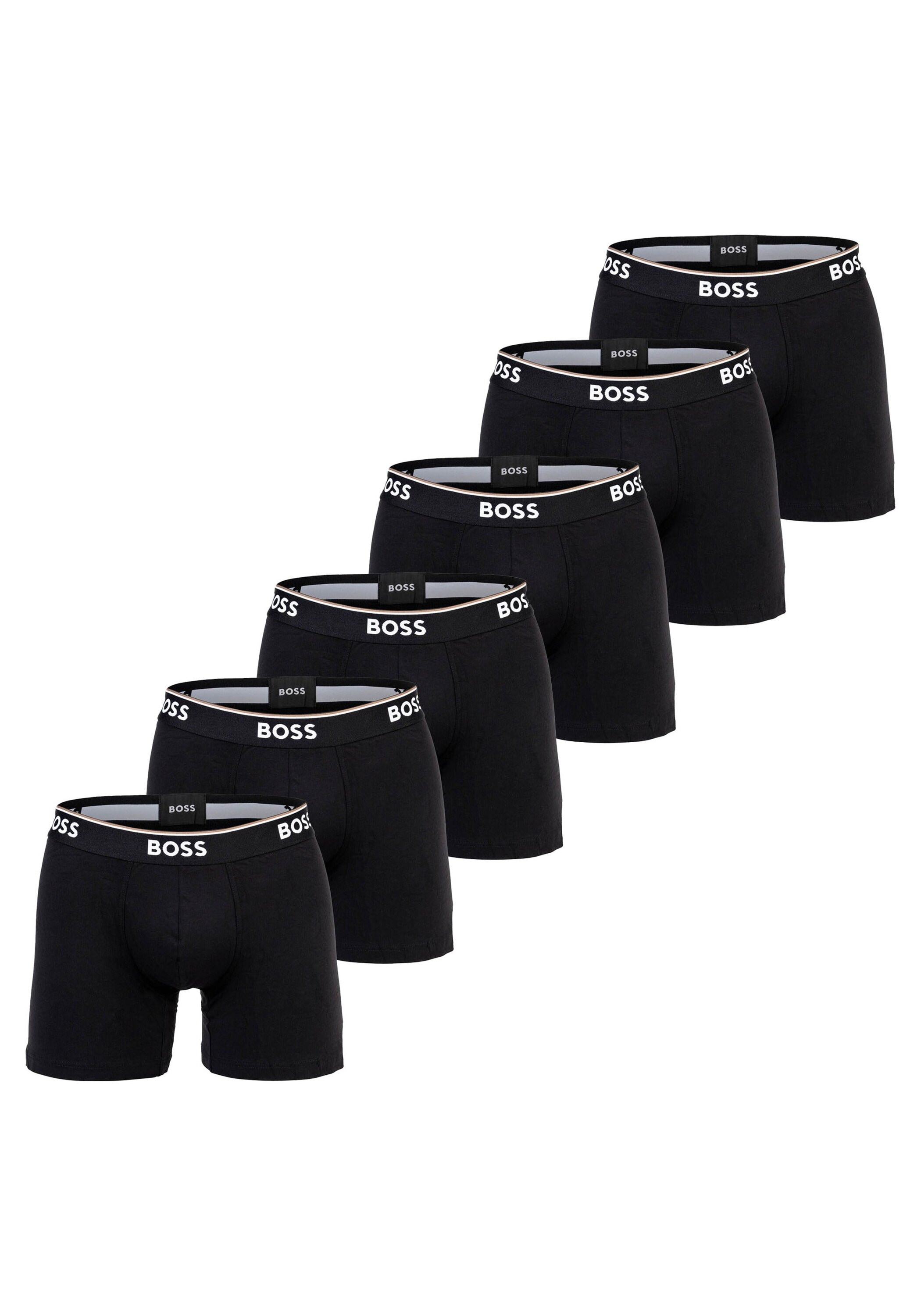 BOSS Boxershorts "Boxershort BoxerBr 6P Power 6er Pack" günstig online kaufen