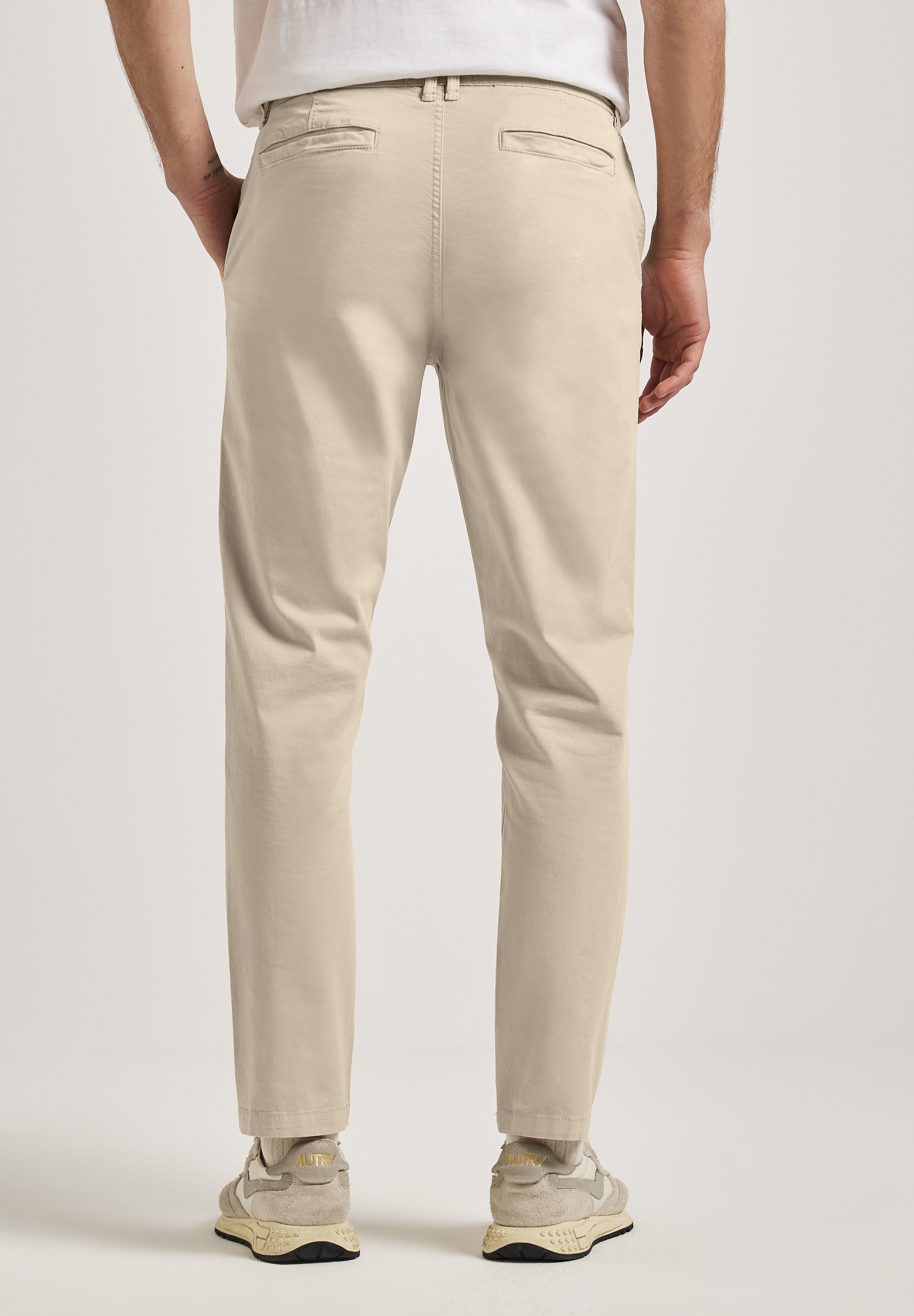 STREET ONE MEN Chinohose, aus Baumwolle mit Stretchanteil günstig online kaufen