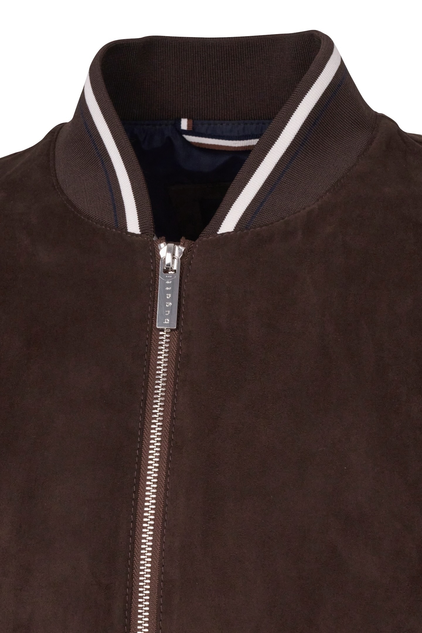 bugatti Blouson, ohne Kapuze, aus wasserabweisendem Velourleder