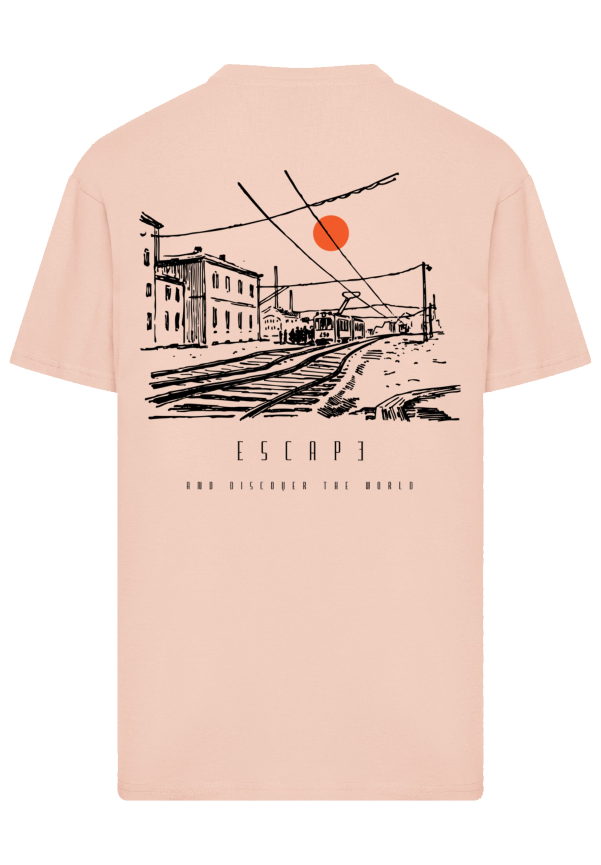 F4NT4STIC T-Shirt »Oversize Escape Discover the World Town«, Premium Qualität, ESCAPE Collection