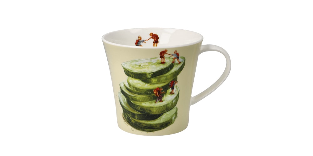 Goebel Tasse "Daria Rosso - Reaching Lighter Summits" Füllmenge 0,35l