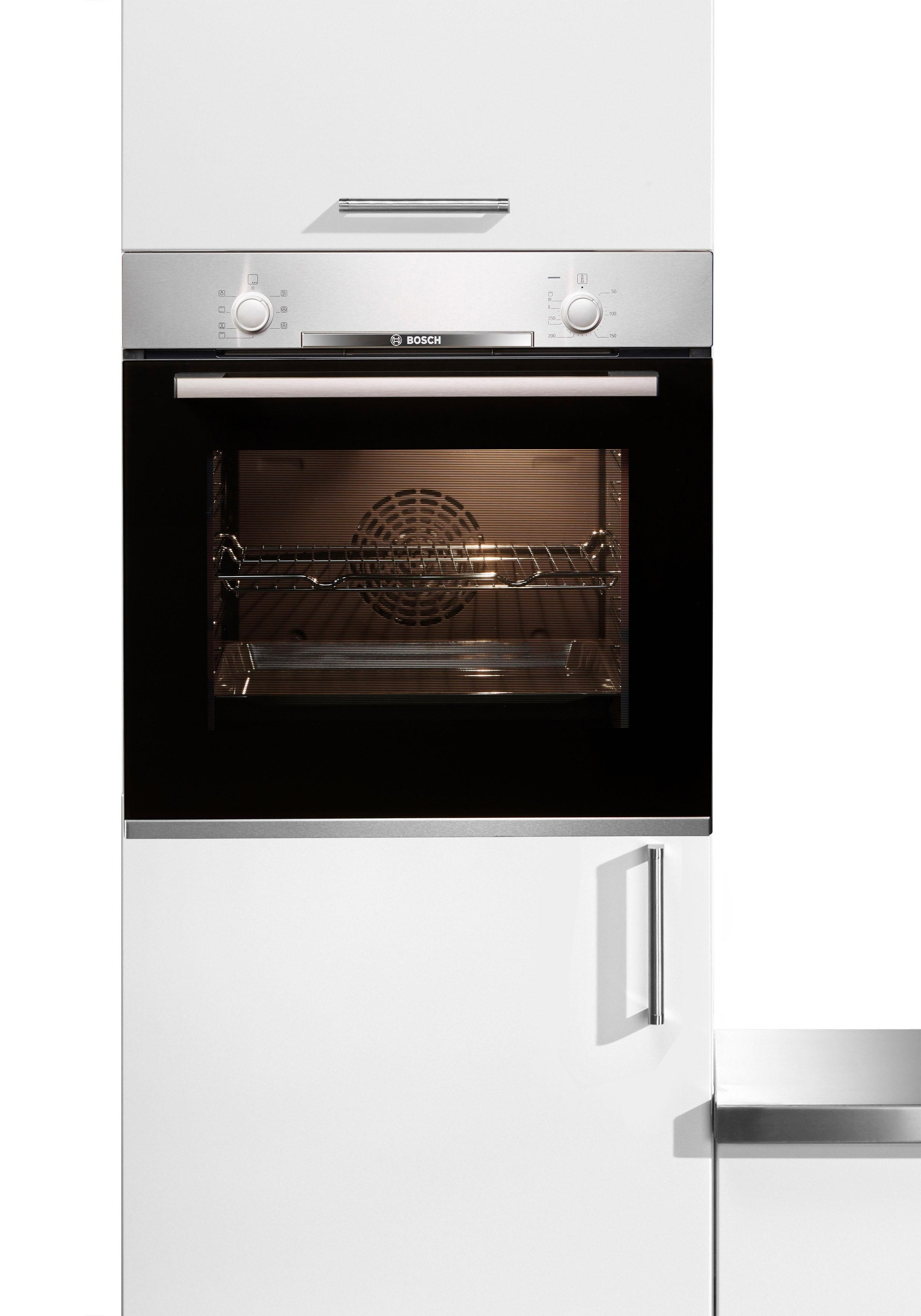 BOSCH Einbaubackofen 2 "HBA530BR1", mit Teleskopauszug nachrüstbar, ecoClean Direct