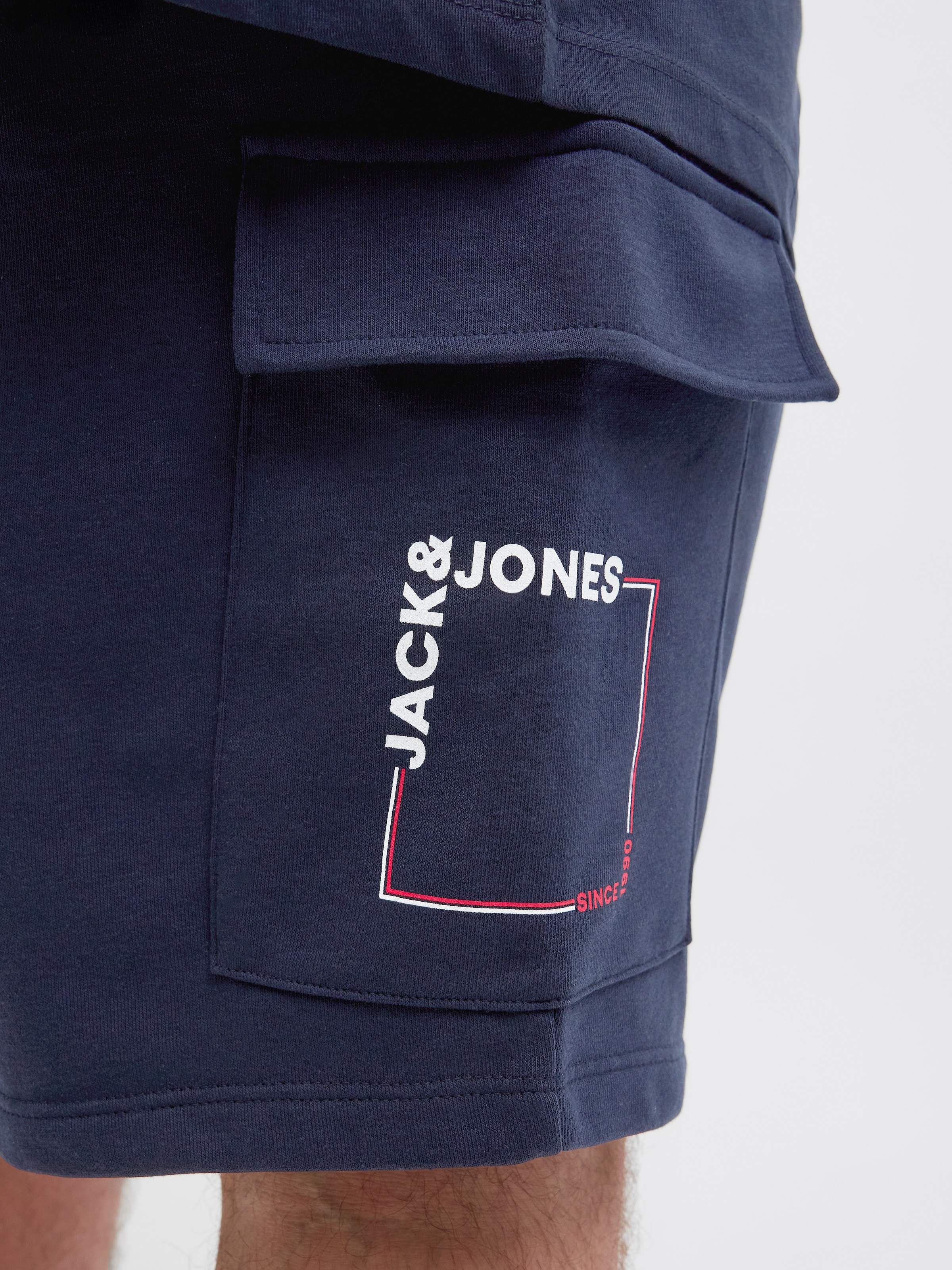 Jack & Jones PlusSize Shorts »JPSTKANE JJSCRIPT SWEAT SHORTS AMT PLS«