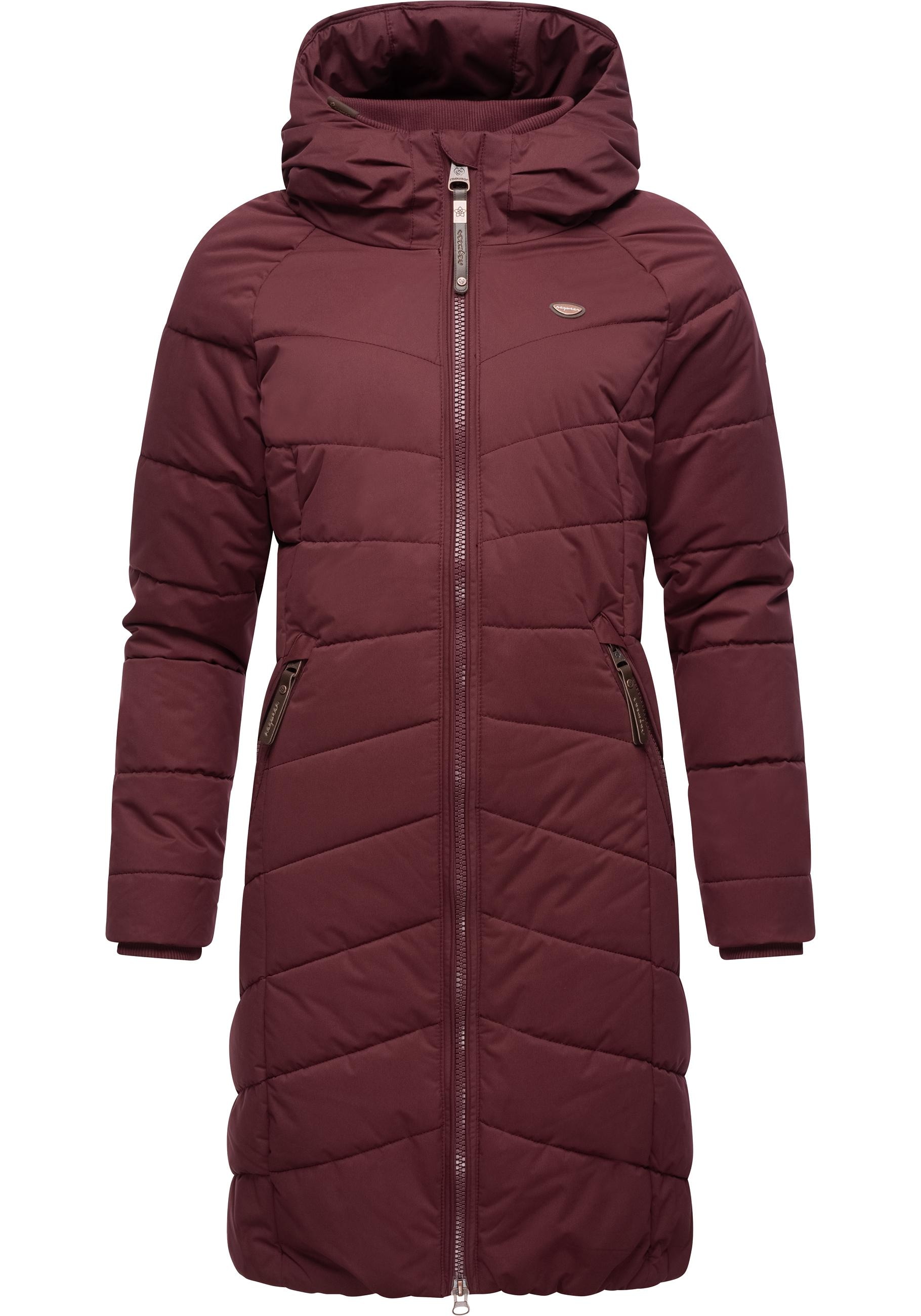 Ragwear Steppmantel »Dizzie Coat«, Wasserdichter Winterparka mit gefütterter Kapuze