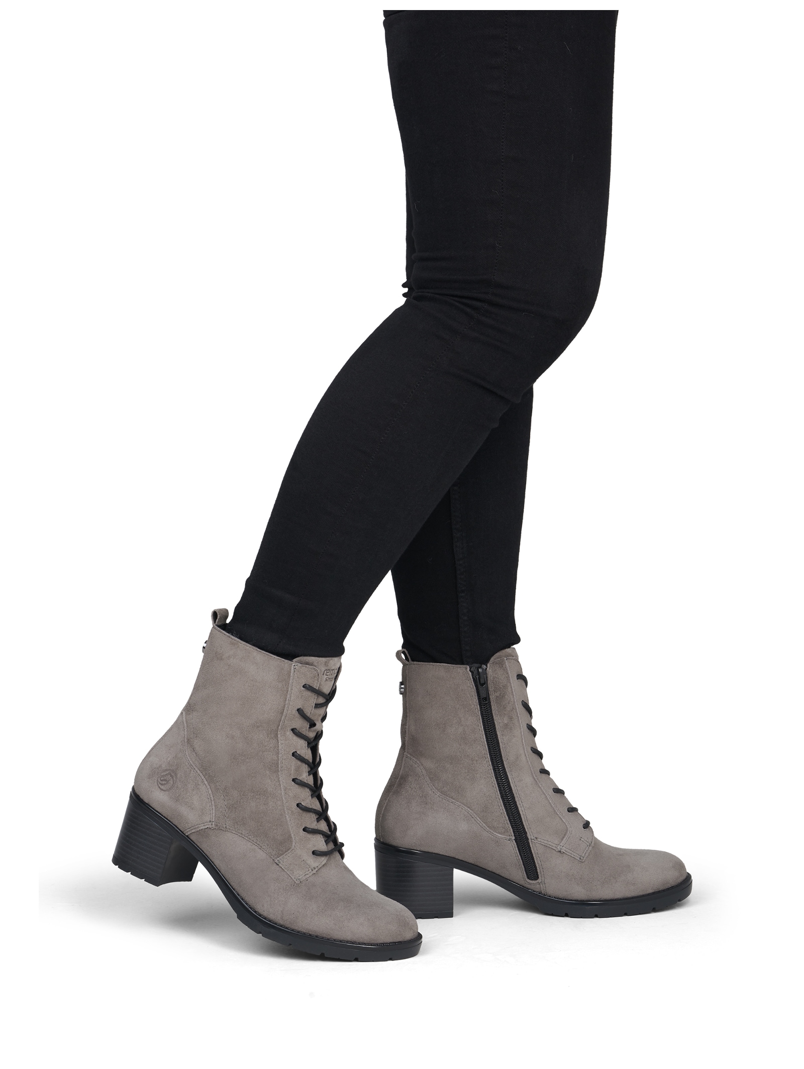 Remonte Schnürstiefelette »Remonte Stiefelette Veloursleder«