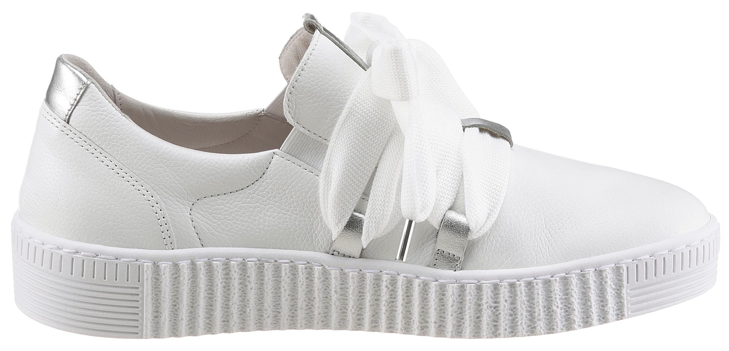 Gabor Slip-On Sneaker Schnürschuh, Halbschuh, Slipper mit aufgesetzter Zier günstig online kaufen