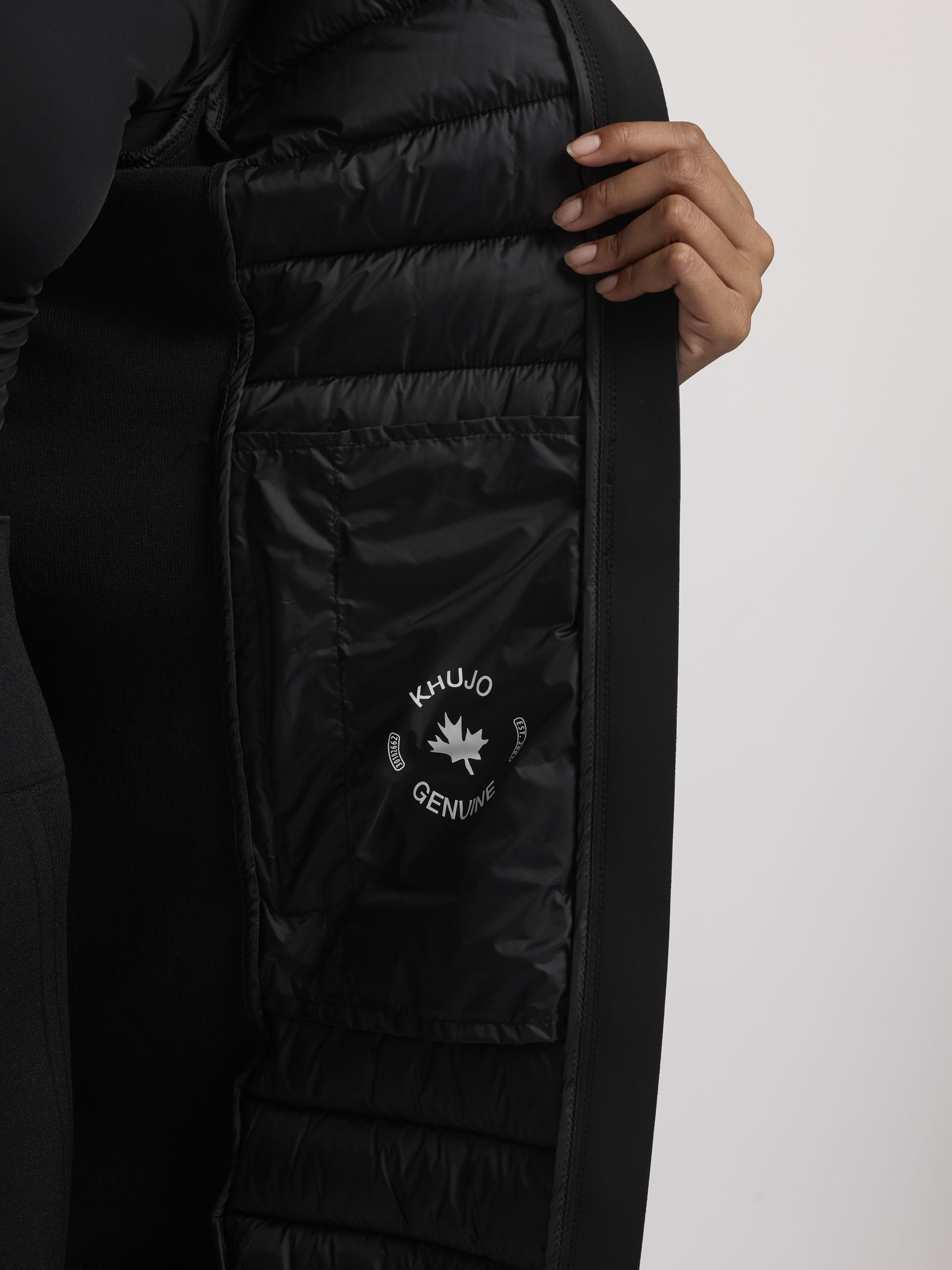 khujo Steppjacke »ETELE«, mit Kapuze