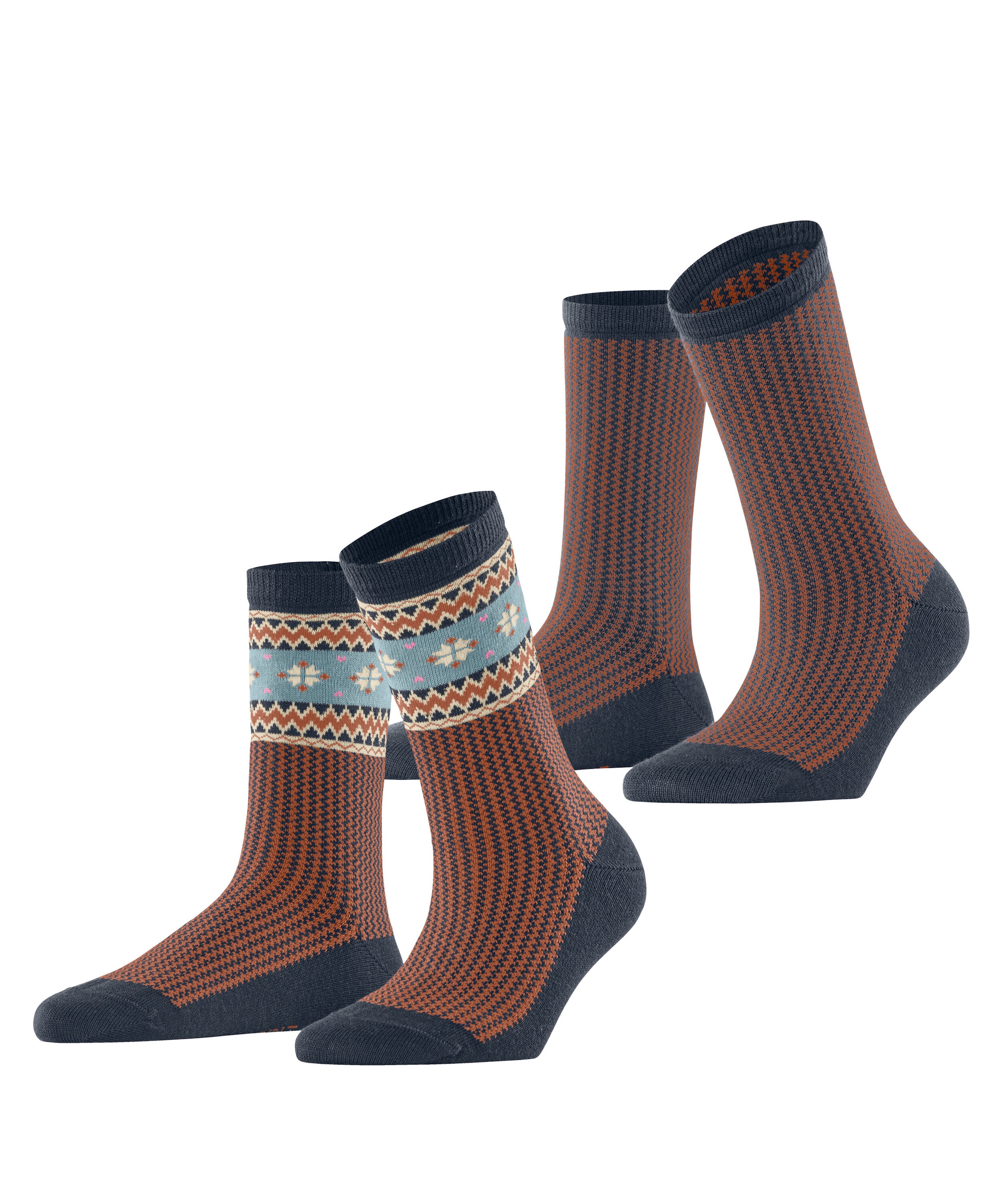 Esprit Socken »Scandi 2-Pack« 2 Stk. tlg.