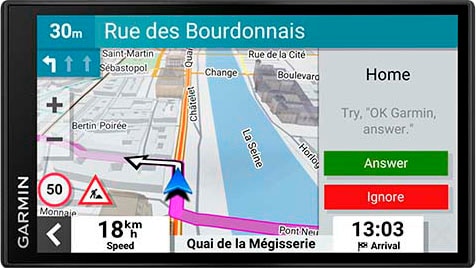 Garmin MT-S«, Amazon Navigationsgerät | EU, Updates) »DriveSmart™ (Karten- 66 Alexa BAUR mit