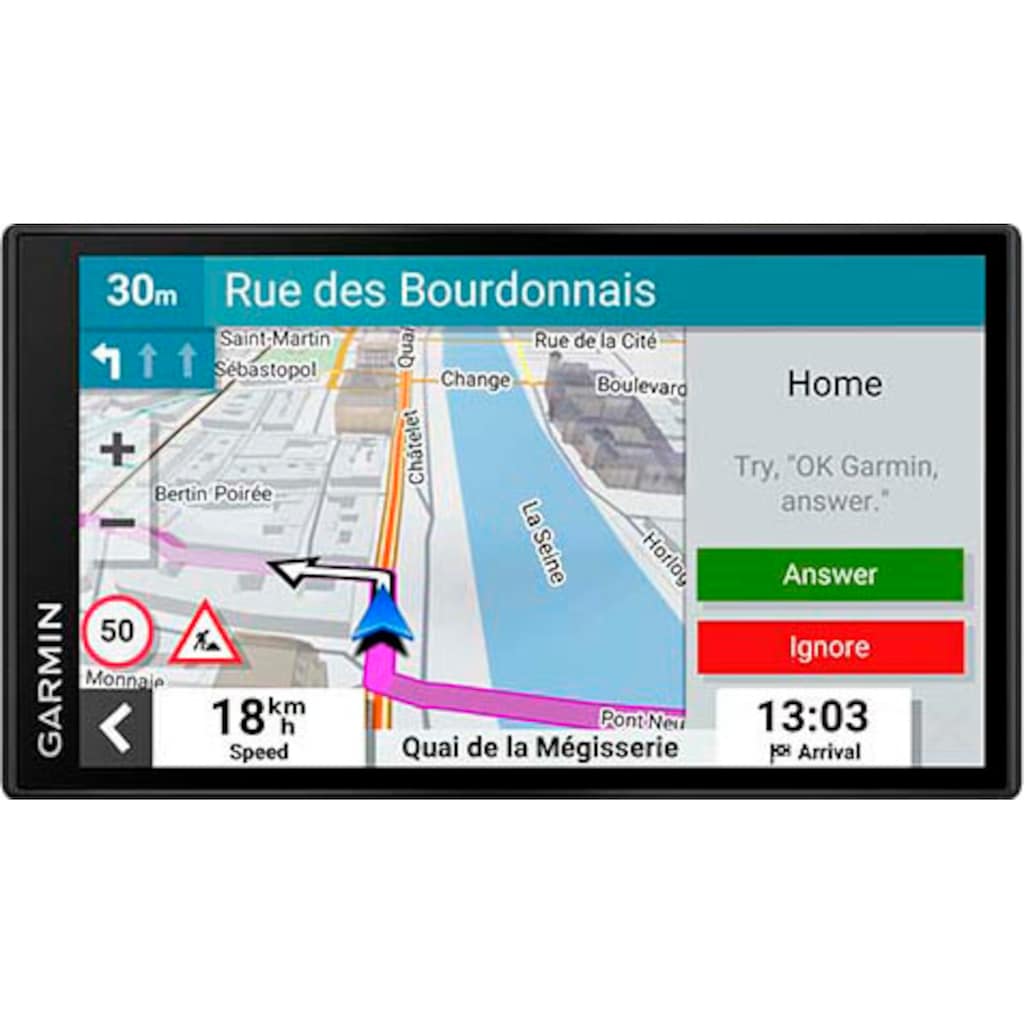 Garmin Navigationsgerät »DriveSmart™ 66 mit Amazon Alexa EU, MT-S«, (Karten-Updates)