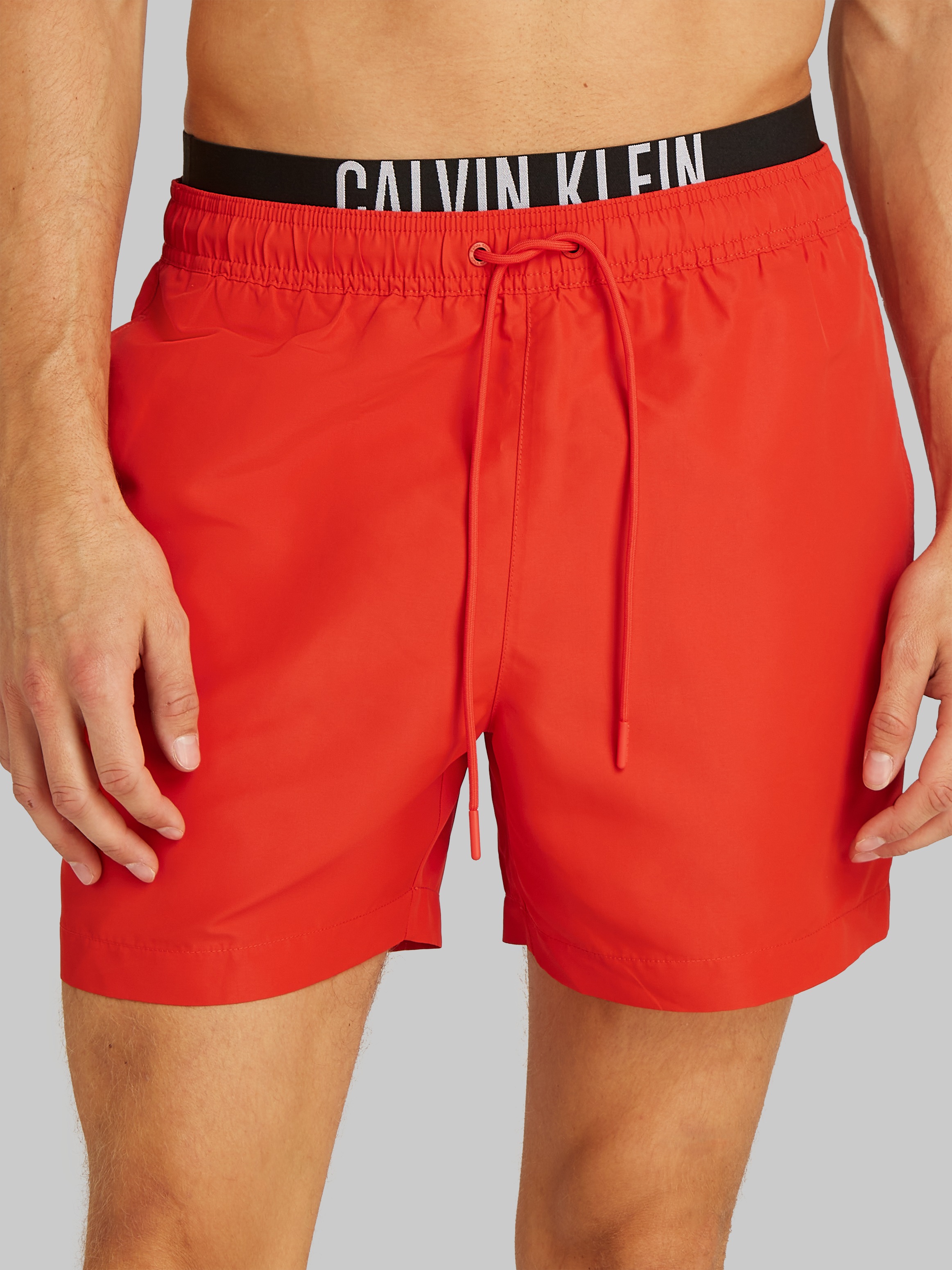 Calvin Klein Swimwear Badeshorts "MEDIUM DOUBLE WB", mit Logo günstig online kaufen