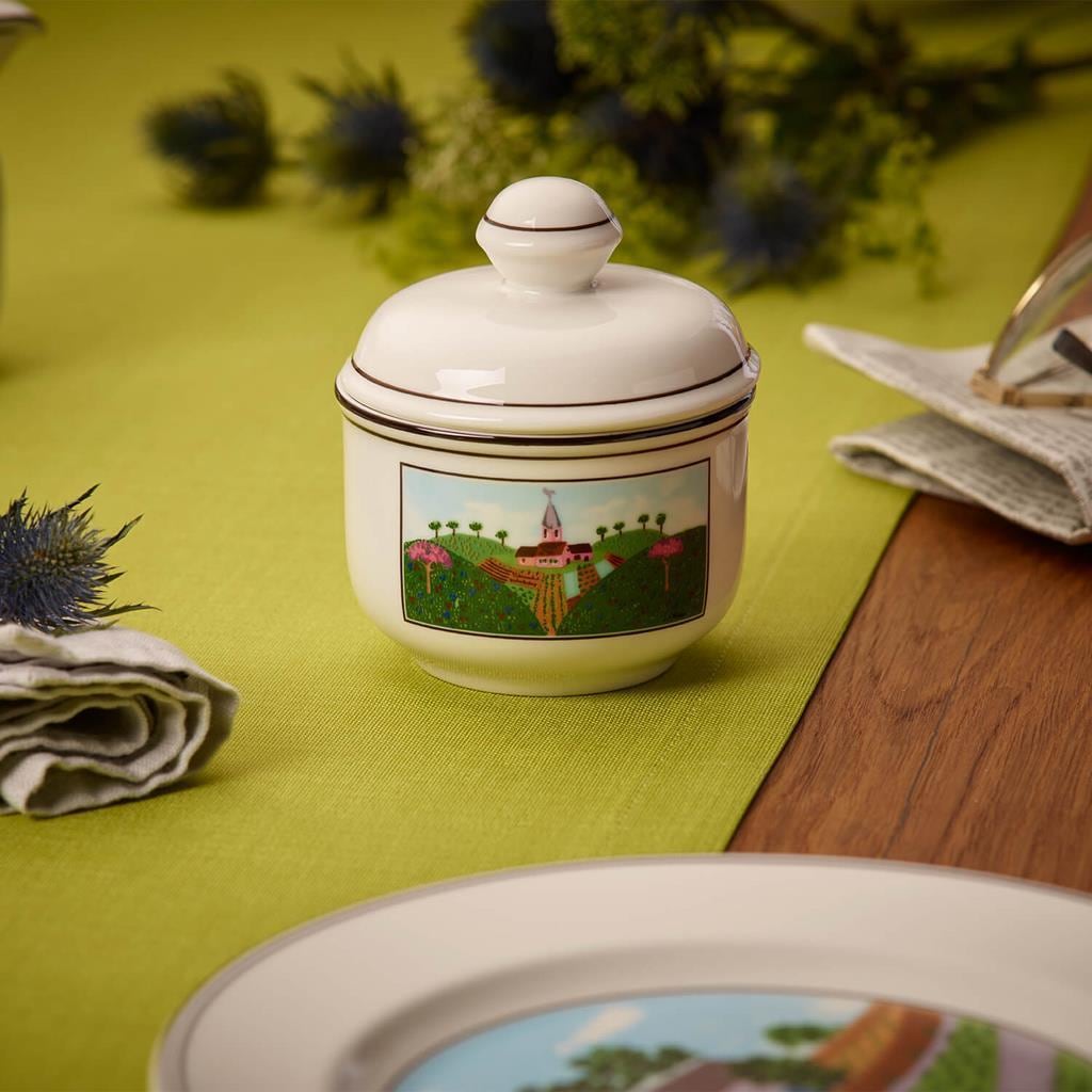 Villeroy & Boch Teekanne »Tee-Set Design Naif 3er Set bunt« 0 l 3 Stk. tlg. Spülmaschinengeeignet, Mikrowellengeeignet
