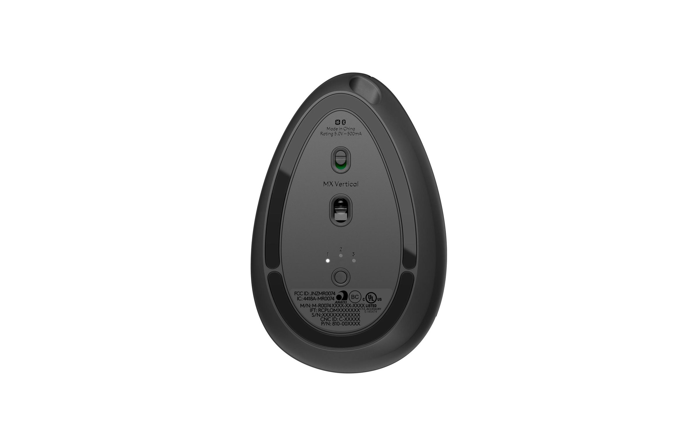 Logitech ergonomische Maus »MX Vertical« Bluetooth