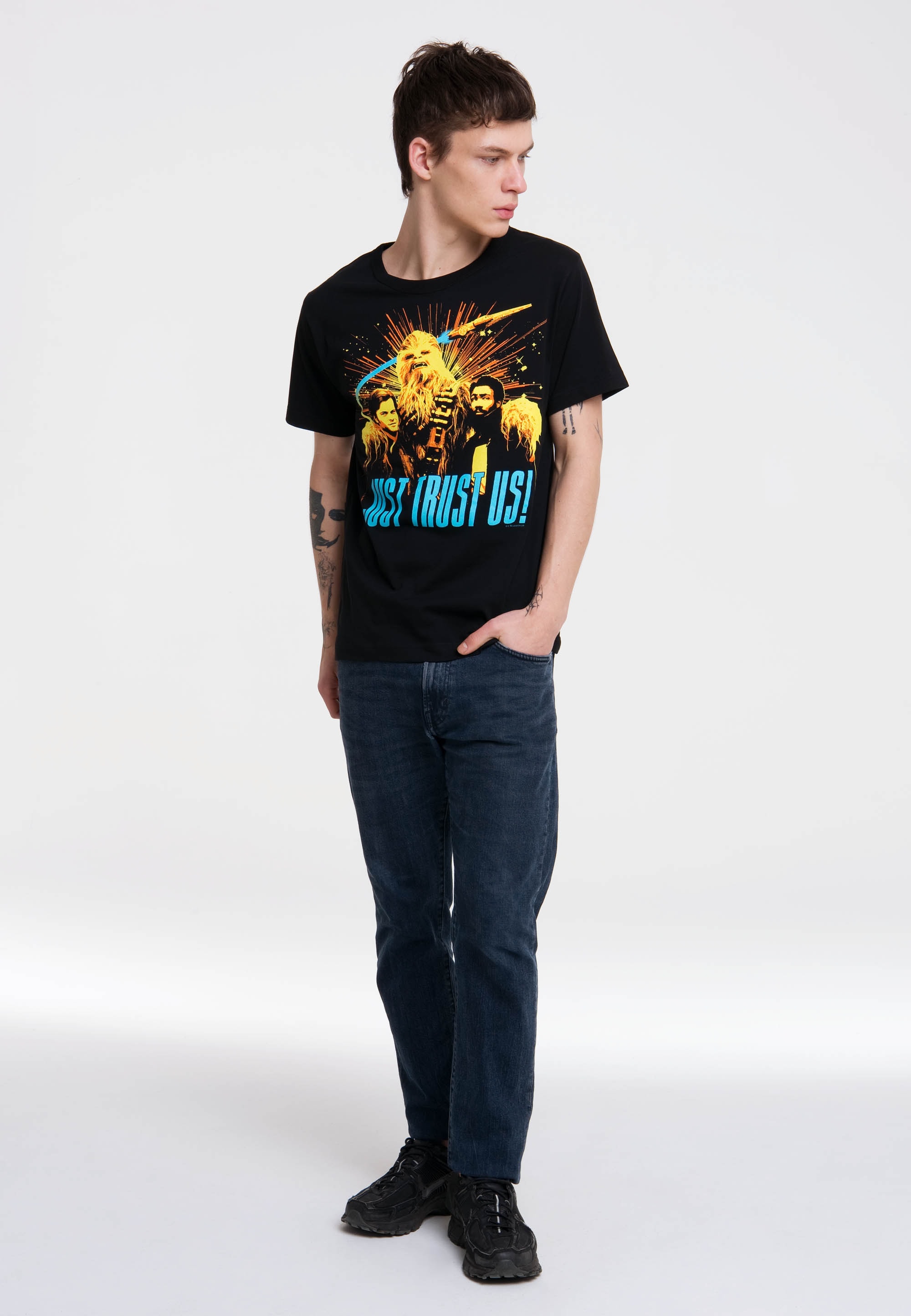 LOGOSHIRT T-Shirt "Star Wars - Just Trust Us", mit tollem Star Wars-Print günstig online kaufen