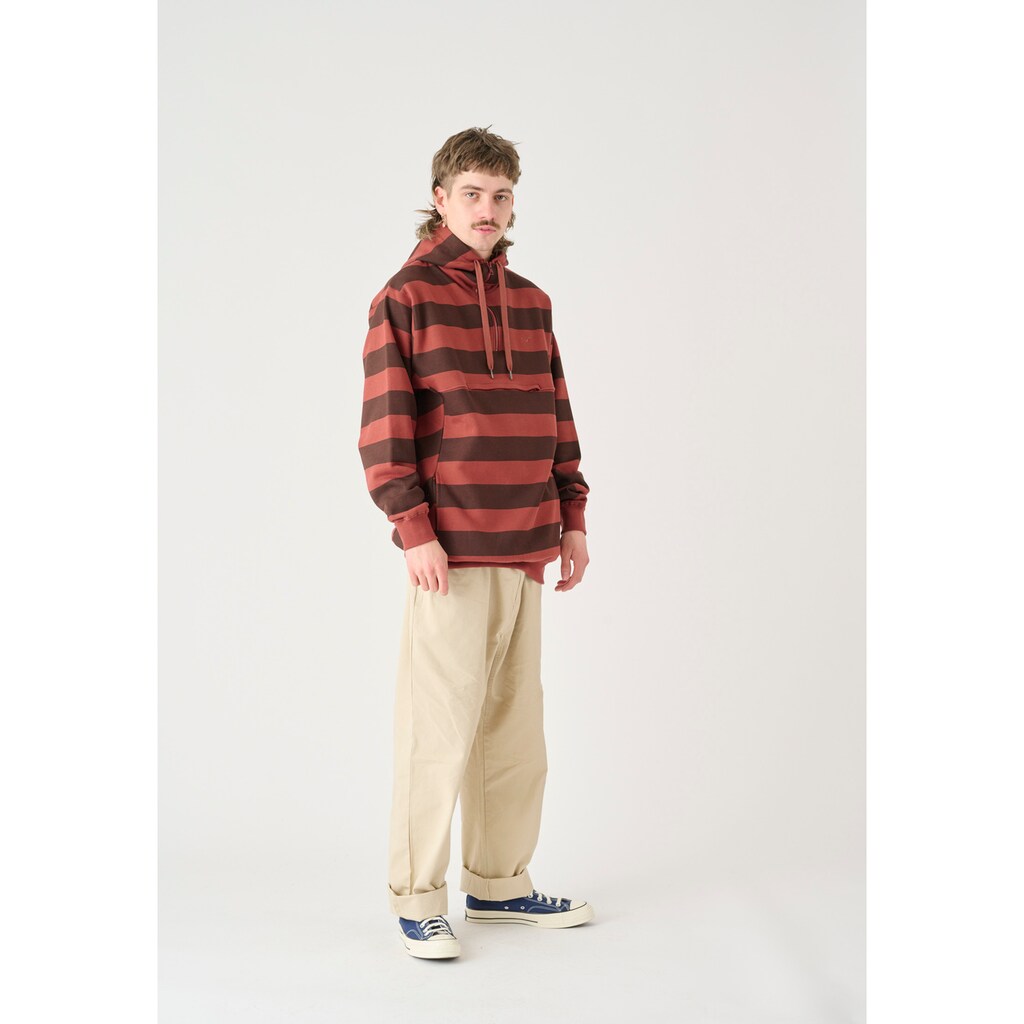 Cleptomanicx Kapuzensweatshirt »Hooded Stripe«