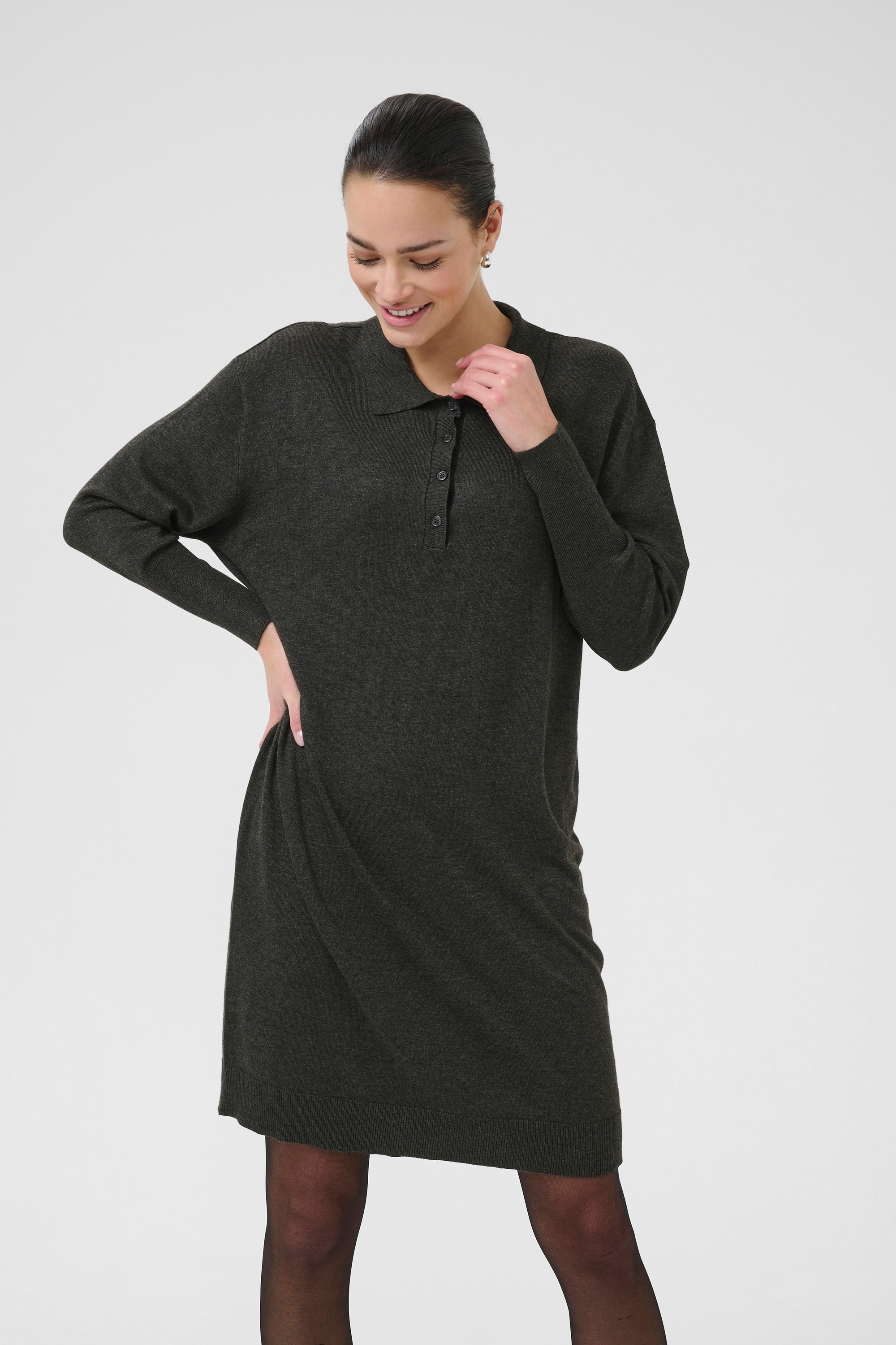 KAFFE Midikleid »Damen Kleid KAlizza«