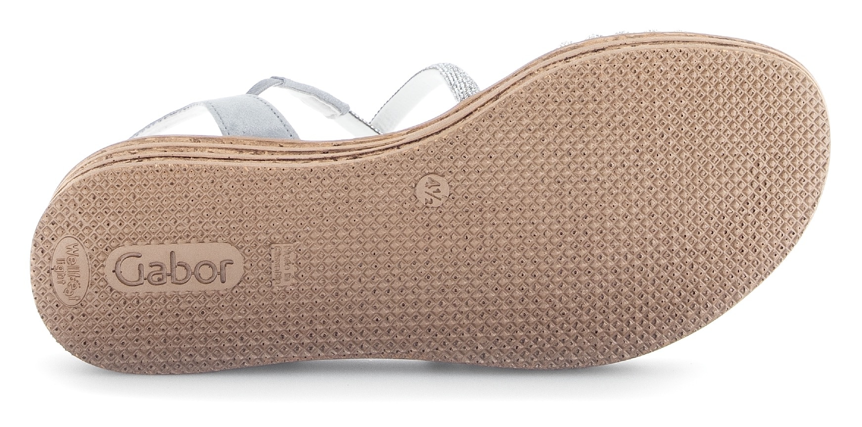 Gabor Keilsandalette, Plateau, Sommerschuh, Riemchensandale mit Best Fitting-Ausstattung