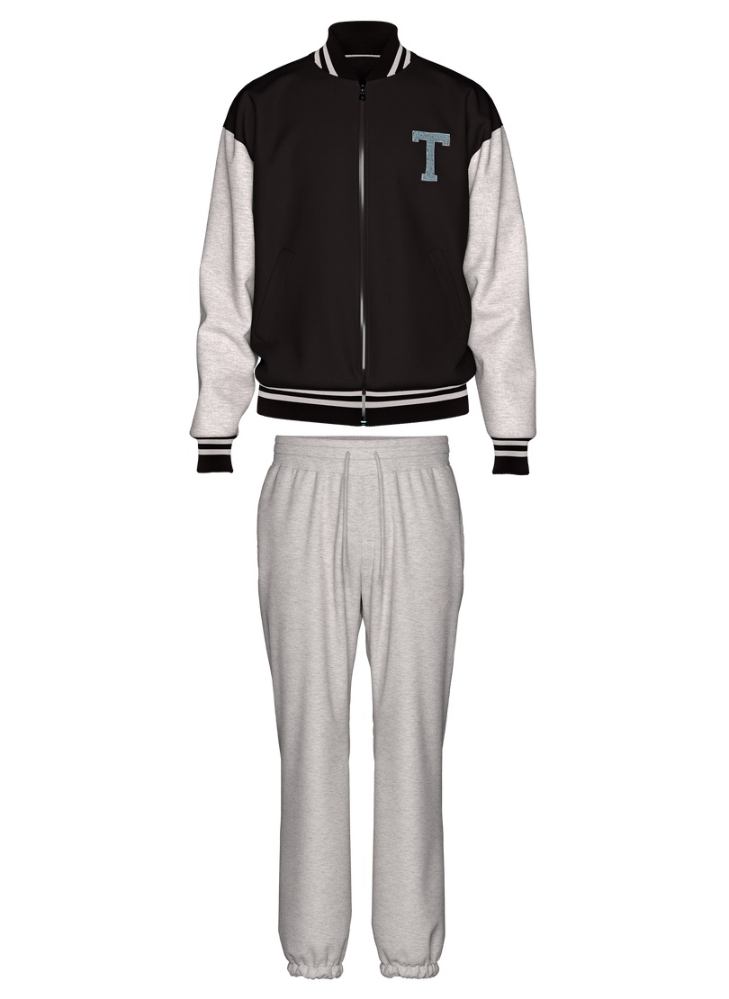 Trigema Freizeitanzug "TRIGEMA College Anzug in weicher Sweat-Qualtiät" 1 S günstig online kaufen