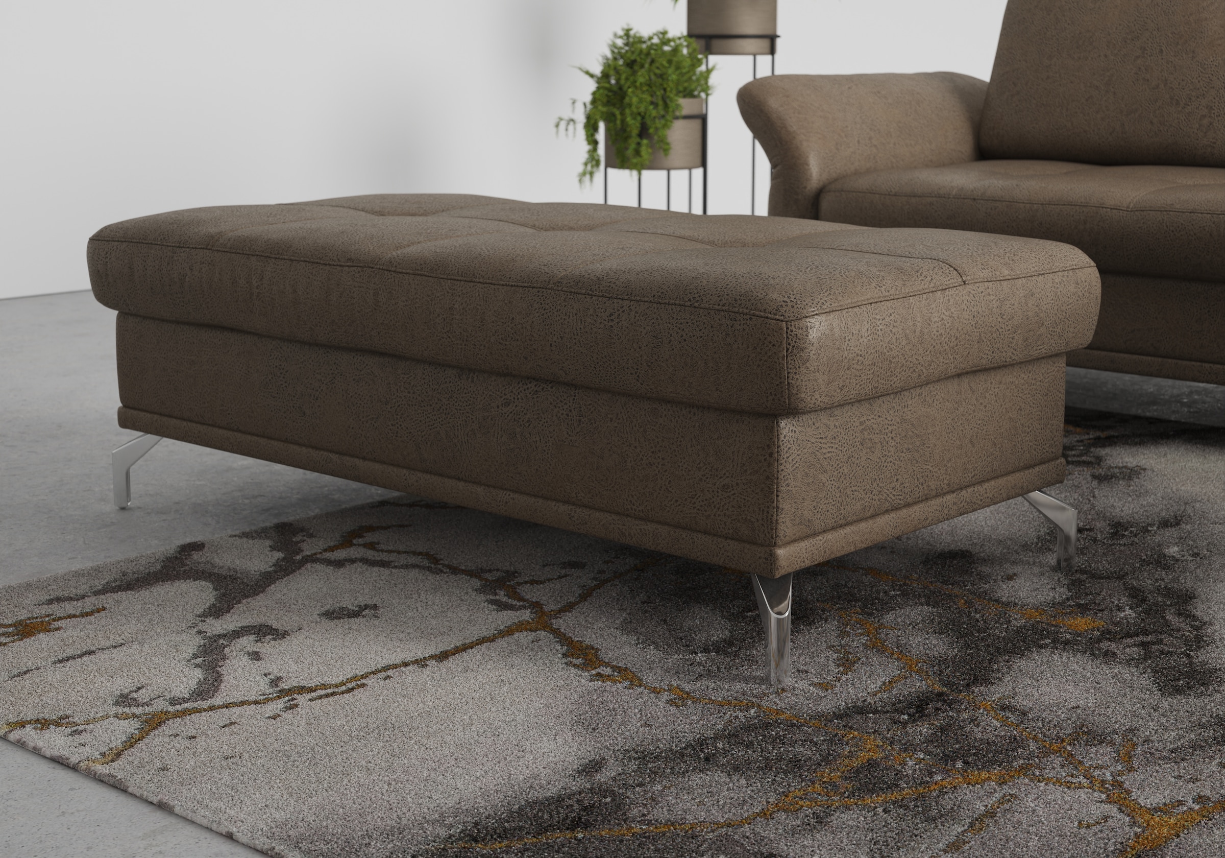 Home affaire Polsterhocker "Palm Beach" passend zur Polsterserie "Palm Beac günstig online kaufen