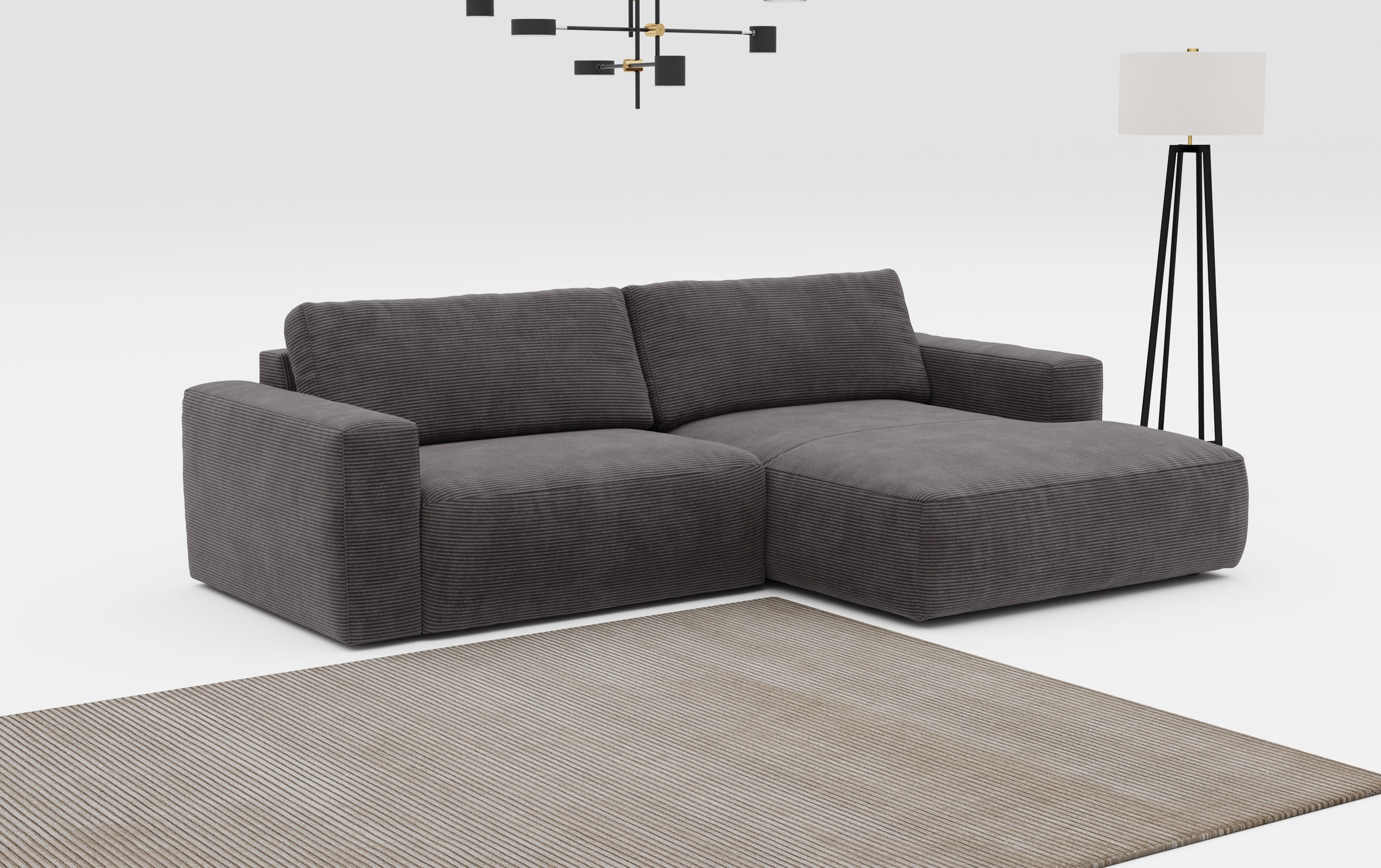 COTTA Ecksofa »Lasso L-Form« su platus Recam...