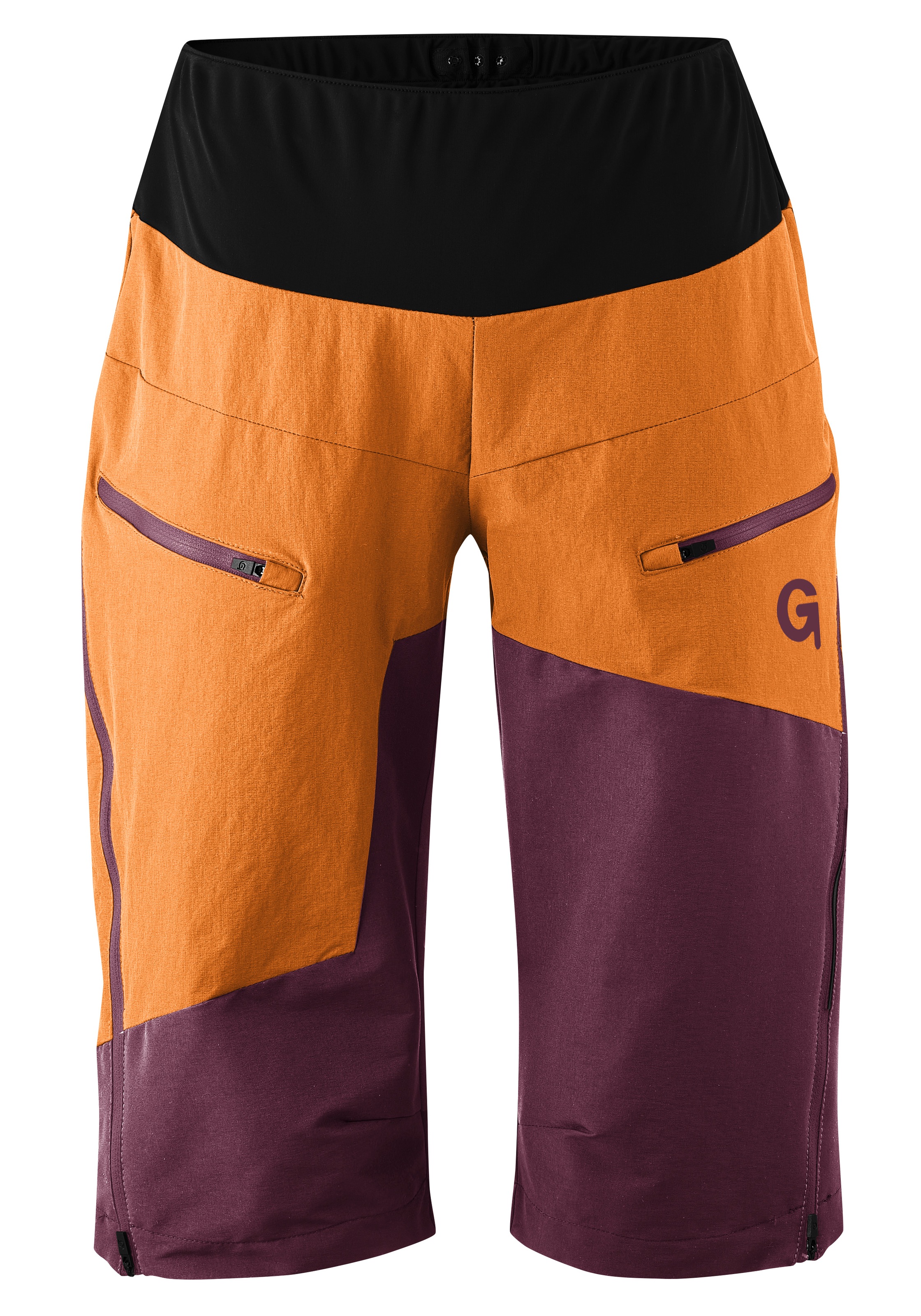 Gonso Radhose "LOMASO", Herren Bike-Shorts, MTB Fahrradhose mit Sitzpolster, Bund flexibel