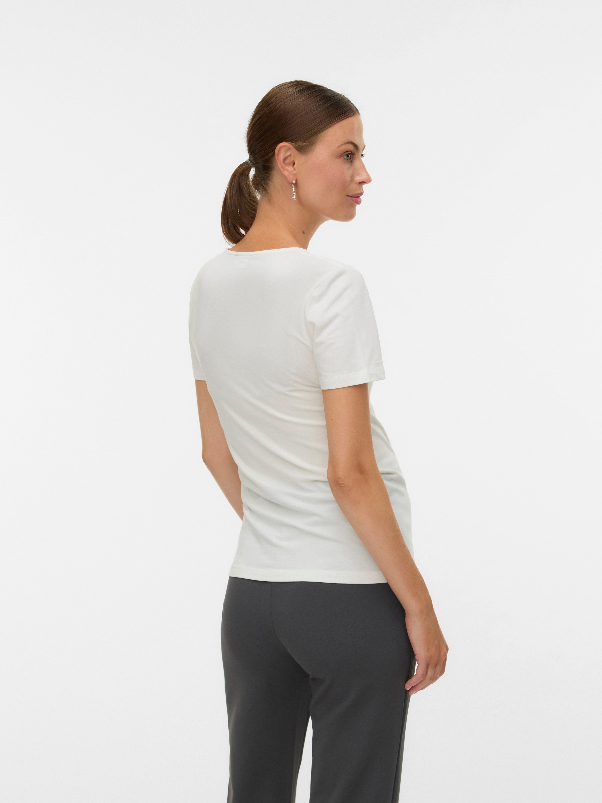 Mamalicious Umstandsshirt »MLKERRIE TESS SS JRS TOP 2F 2-P NOOS« Packung, 2 tlg.