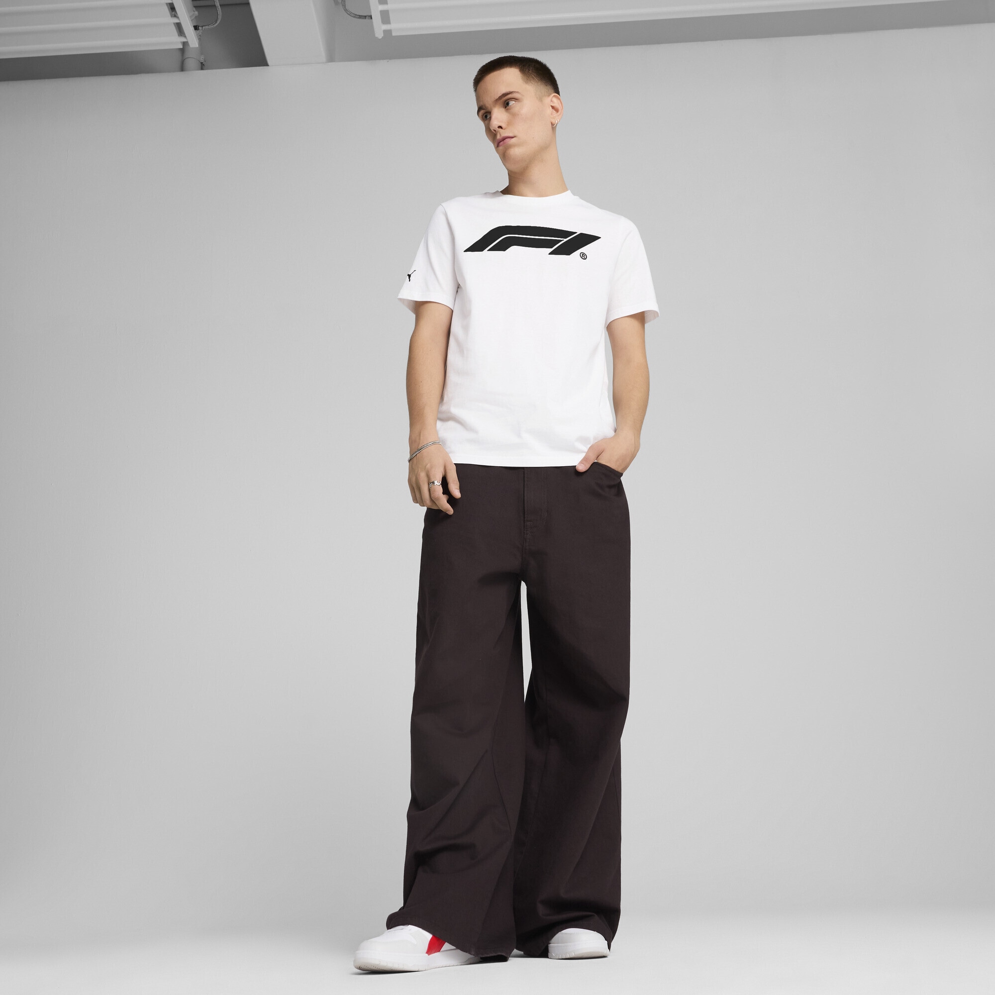 PUMA T-Shirt »F1® Essentials Logo T-Shirt Herren«