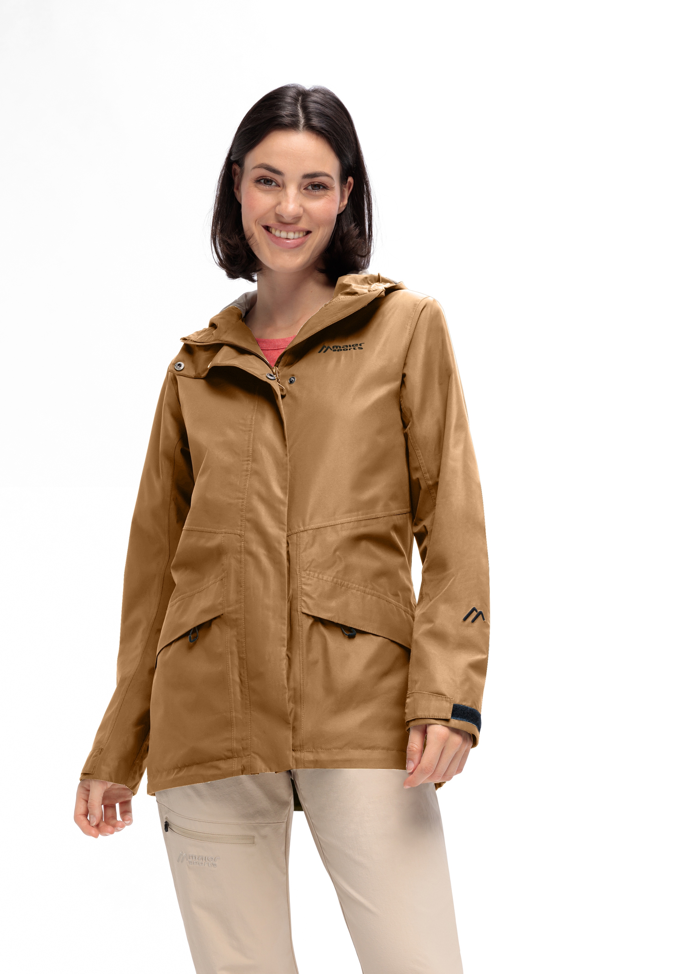 Maier Sports Allwetterjacke "Da-Jacke mTEX Brocken Long W" 1 Stk. tlg. mit günstig online kaufen
