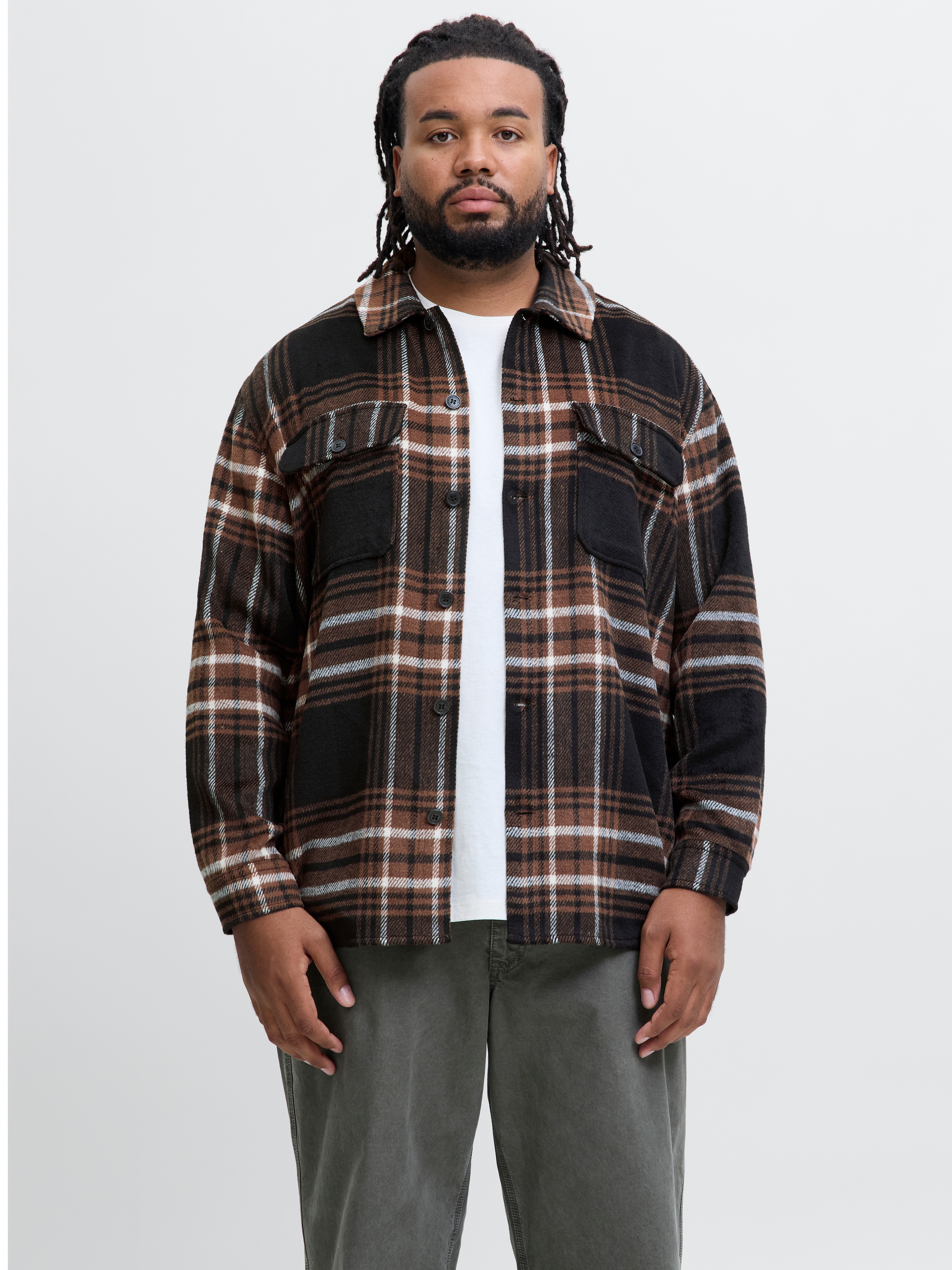 Jack & Jones PlusSize Langarmhemd JJEBRADLEY günstig online kaufen