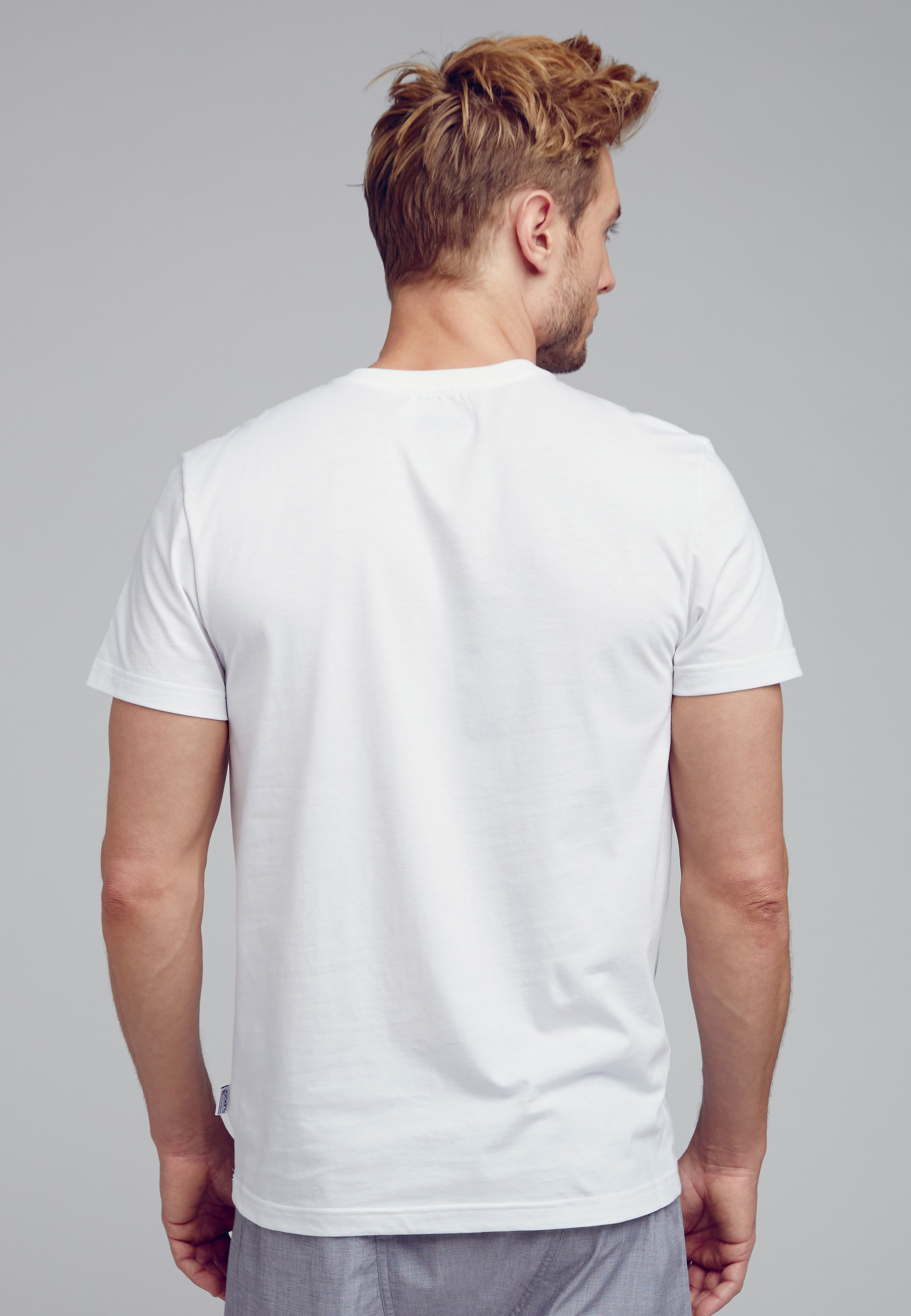 Jockey American-Shirt, (6er Pack), Flache Nähte, Relax Fit, Single-Jersey