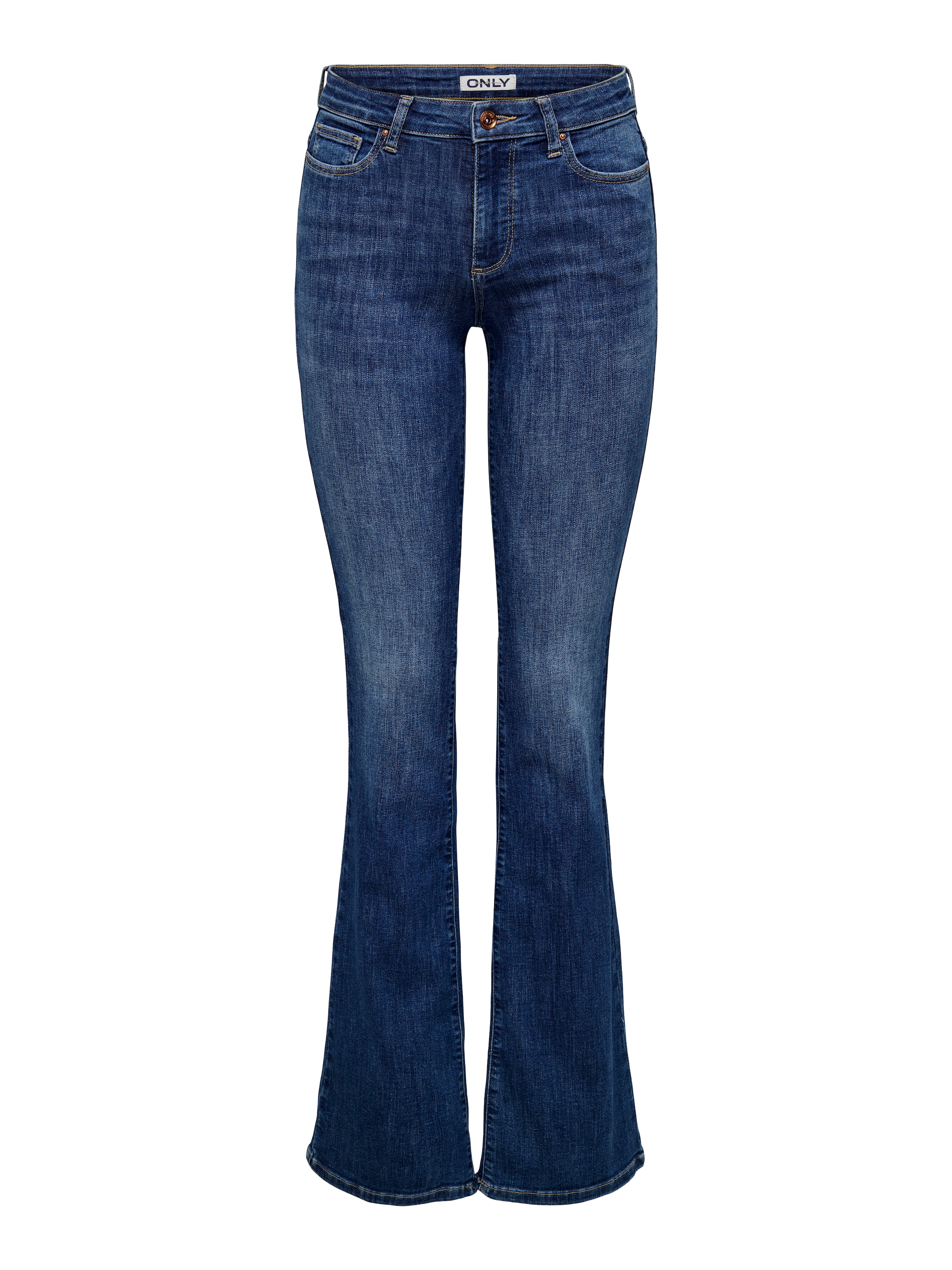 ONLY Bootcut-Jeans »ONLANN MID FLARED DNM SOO615 NOOS«
