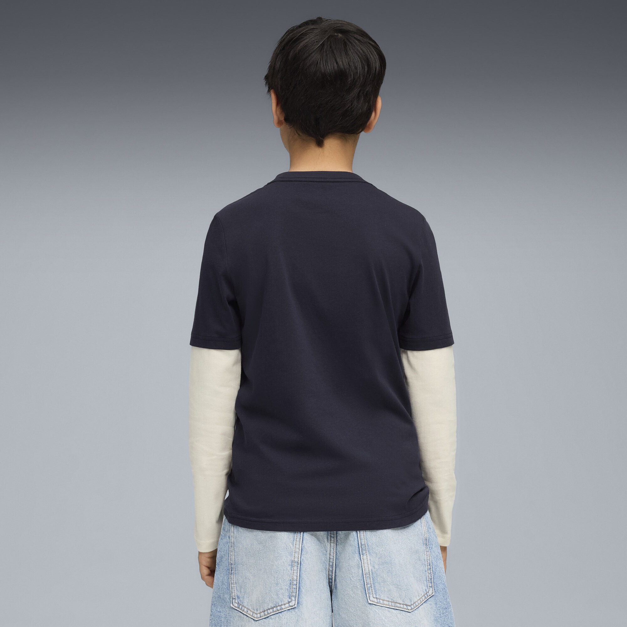 PUMA T-Shirt »MID90s Layered Langarmshirt Jungen«