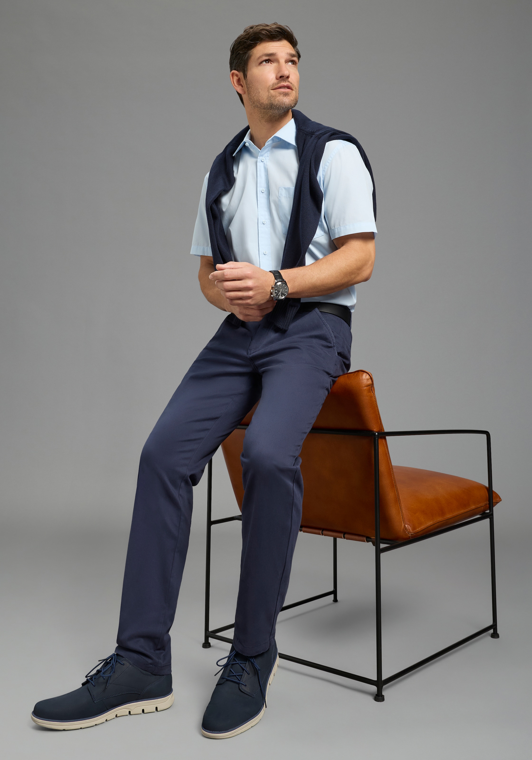 Man's World Kurzarmhemd Kurzarm