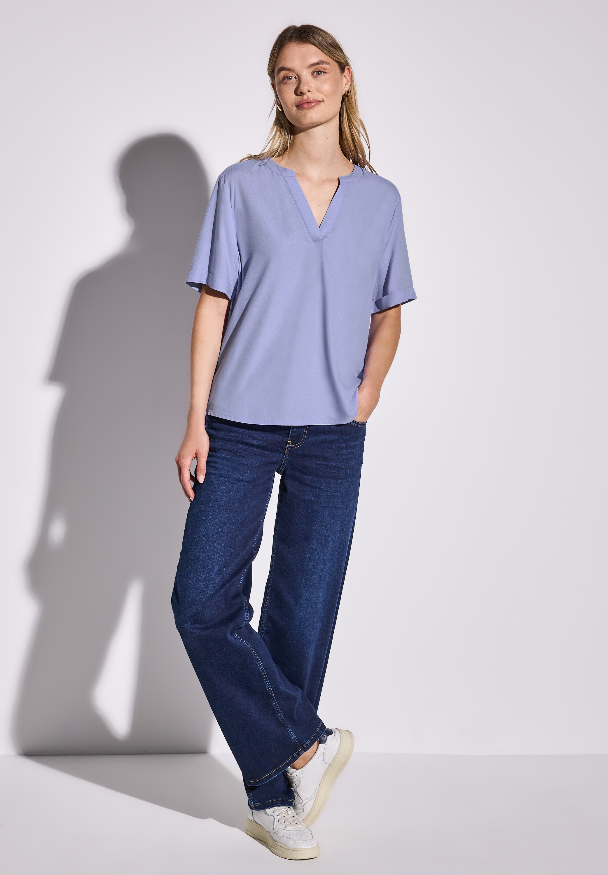 STREET ONE Shirtbluse, aus softer Viskose