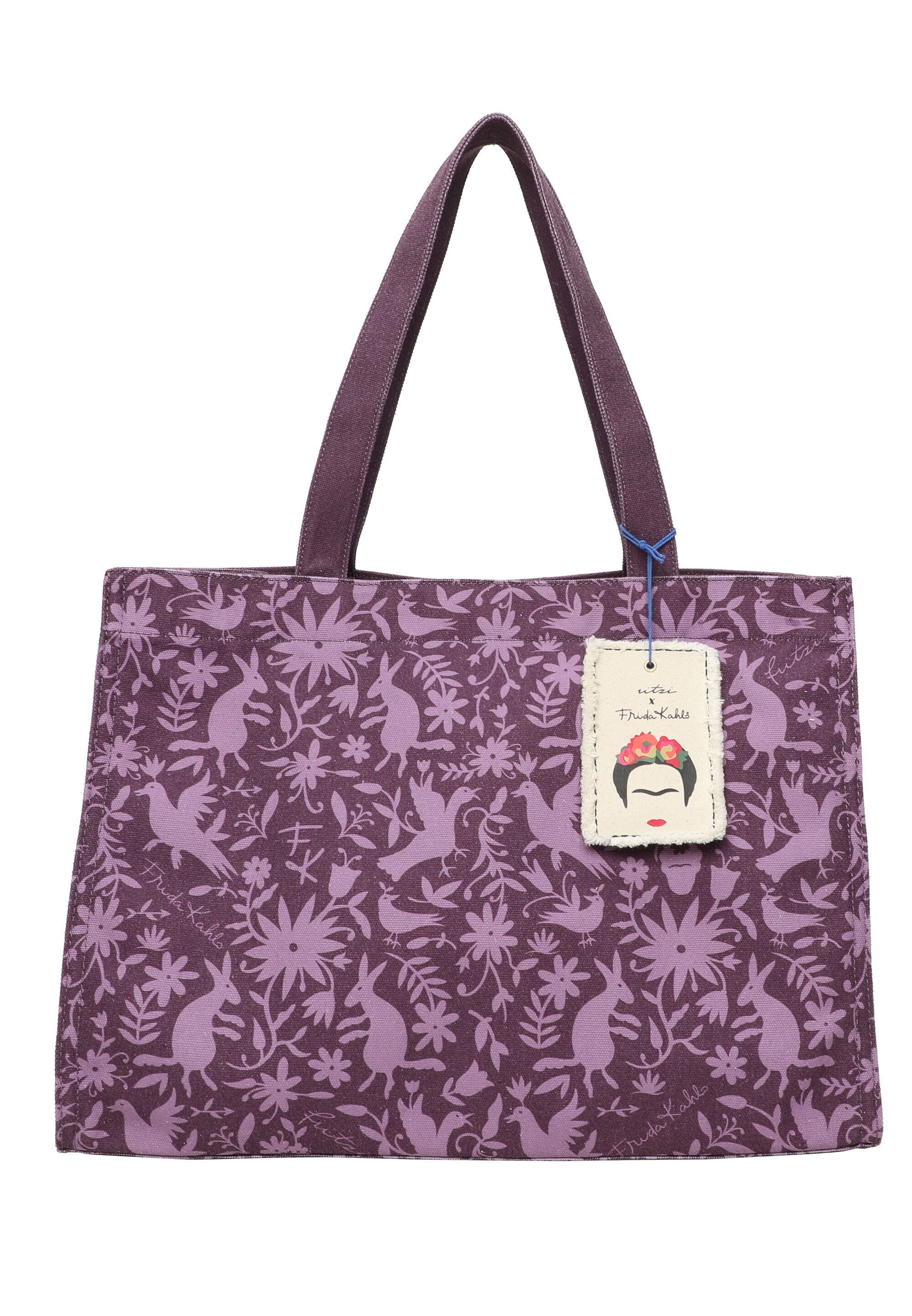 Fritzi aus Preußen Shopper "Fritzi x Frida Kahlo" mit All-Over-Print