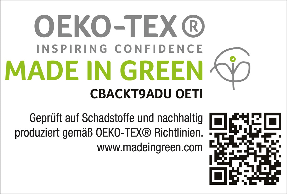 f.a.n. Schlafkomfort Kunstfaserbettdecke »f.a.n. Made in Green "Tegernsee"«, normal, (1 St.), ressourcenschonend hergestellt