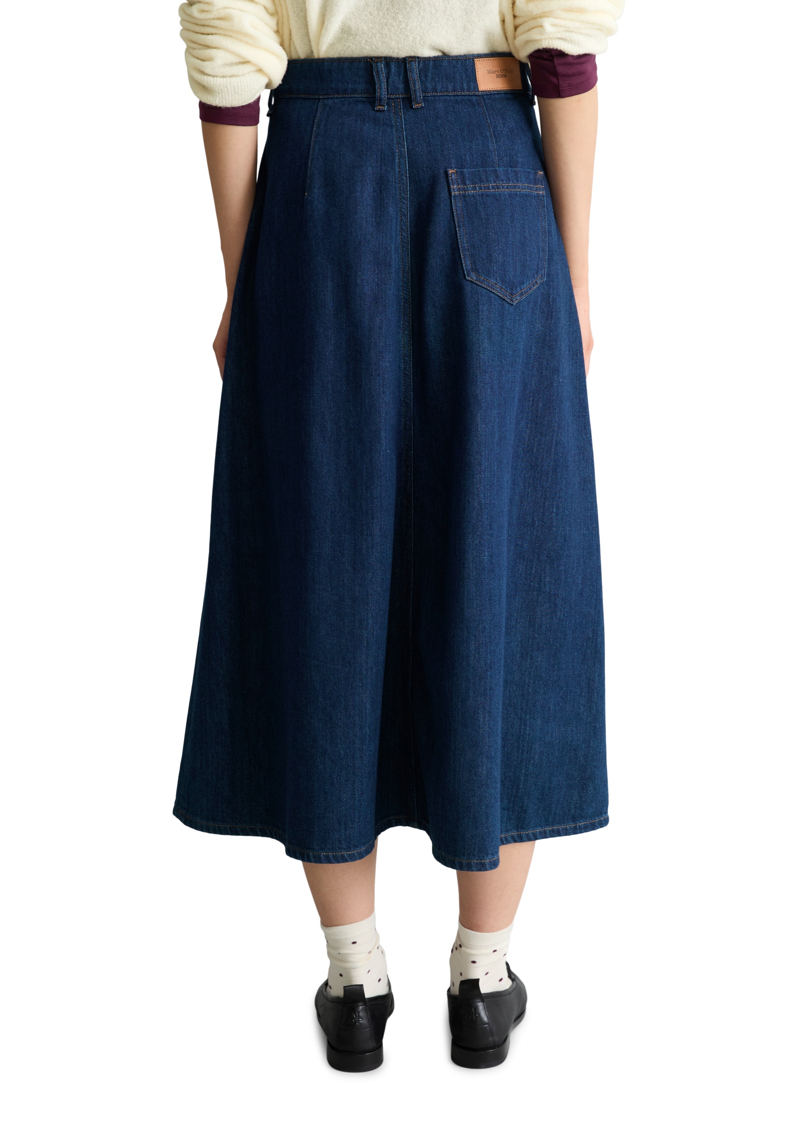 Marc O'Polo DENIM Jeansrock »made with Orange Fiber«