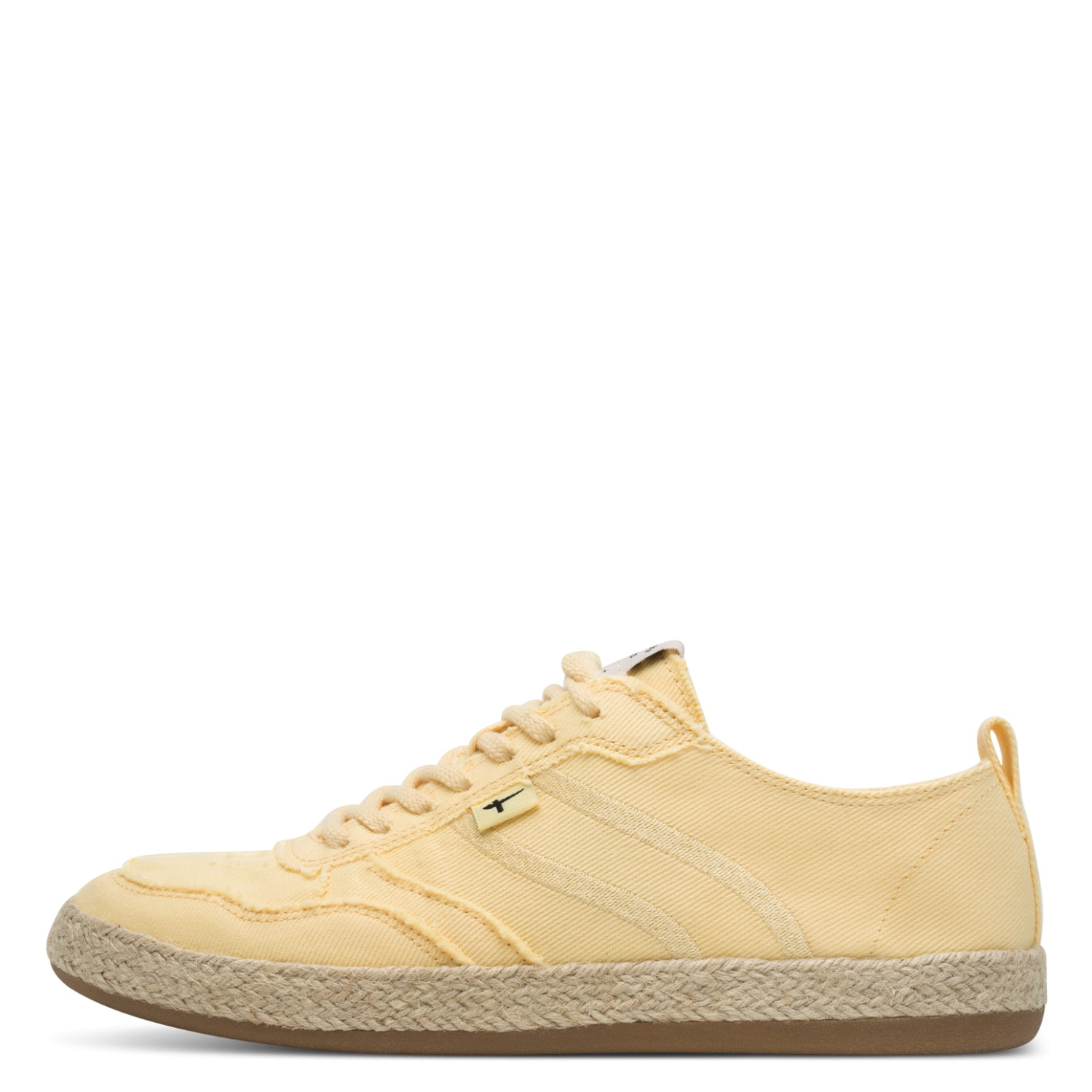 Tamaris Plateausneaker  Freizeitschuh, Halbschuh, Schnürschuh mit Juterand