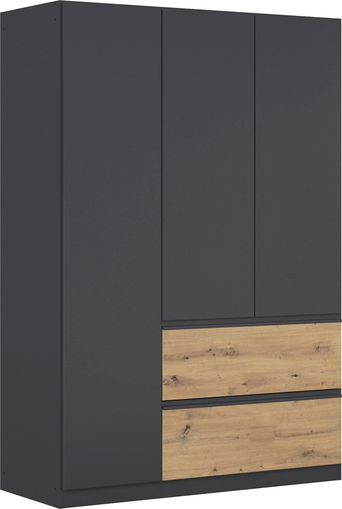 rauch Drehtürenschrank "Kleiderschrank Schrank Garderobe COSTA in den Breiten 91/136/181 cm" in 3 Ausstattungen BASIC/CLASSIC/PREMIUM, viel Platz, grifflose Front und Push-to-Open Funktion MADE IN GERMANY