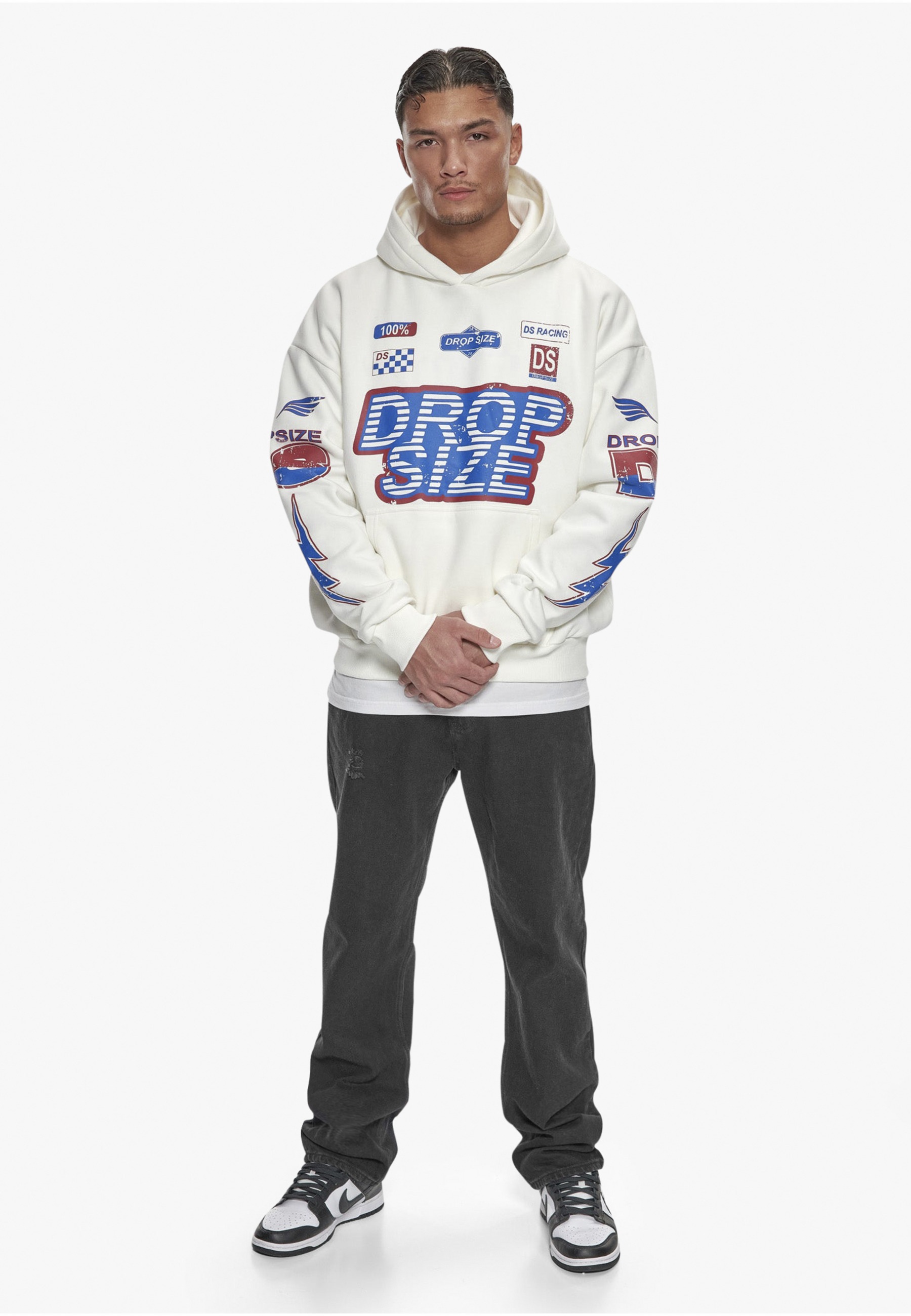 Dropsize Kapuzensweatshirt »Dropsize Herren Dropsize Heavy Oversize Racing Hoodie«, 1 Stk.
