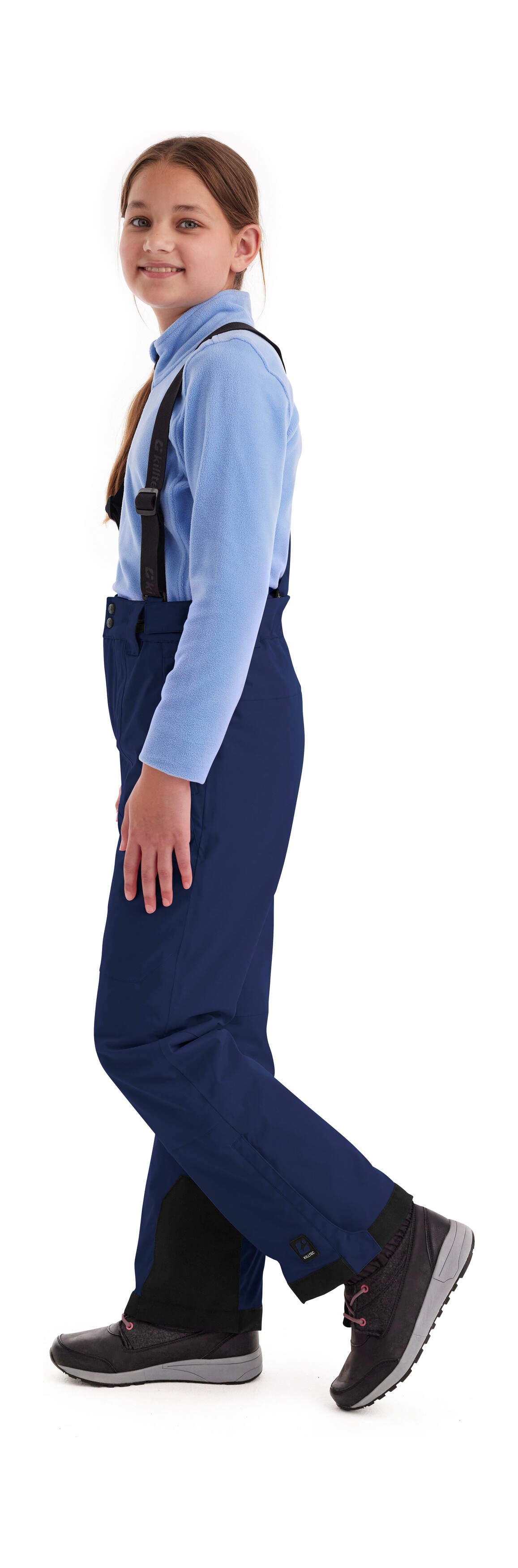 Thumbnail - Killtec Skihose "Girls Skihose 242", Wasserdicht, atmungsaktiv, abnehmbare Träger, rutschfester Schneefang