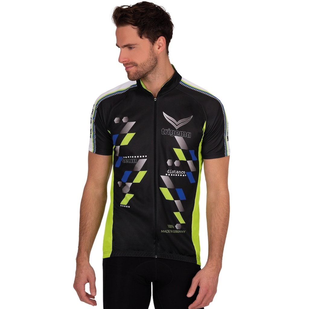 Trigema Trainingsjacke »TRIGEMA Fahrradjacke aus atmungsaktivem Material«, (1 St.)