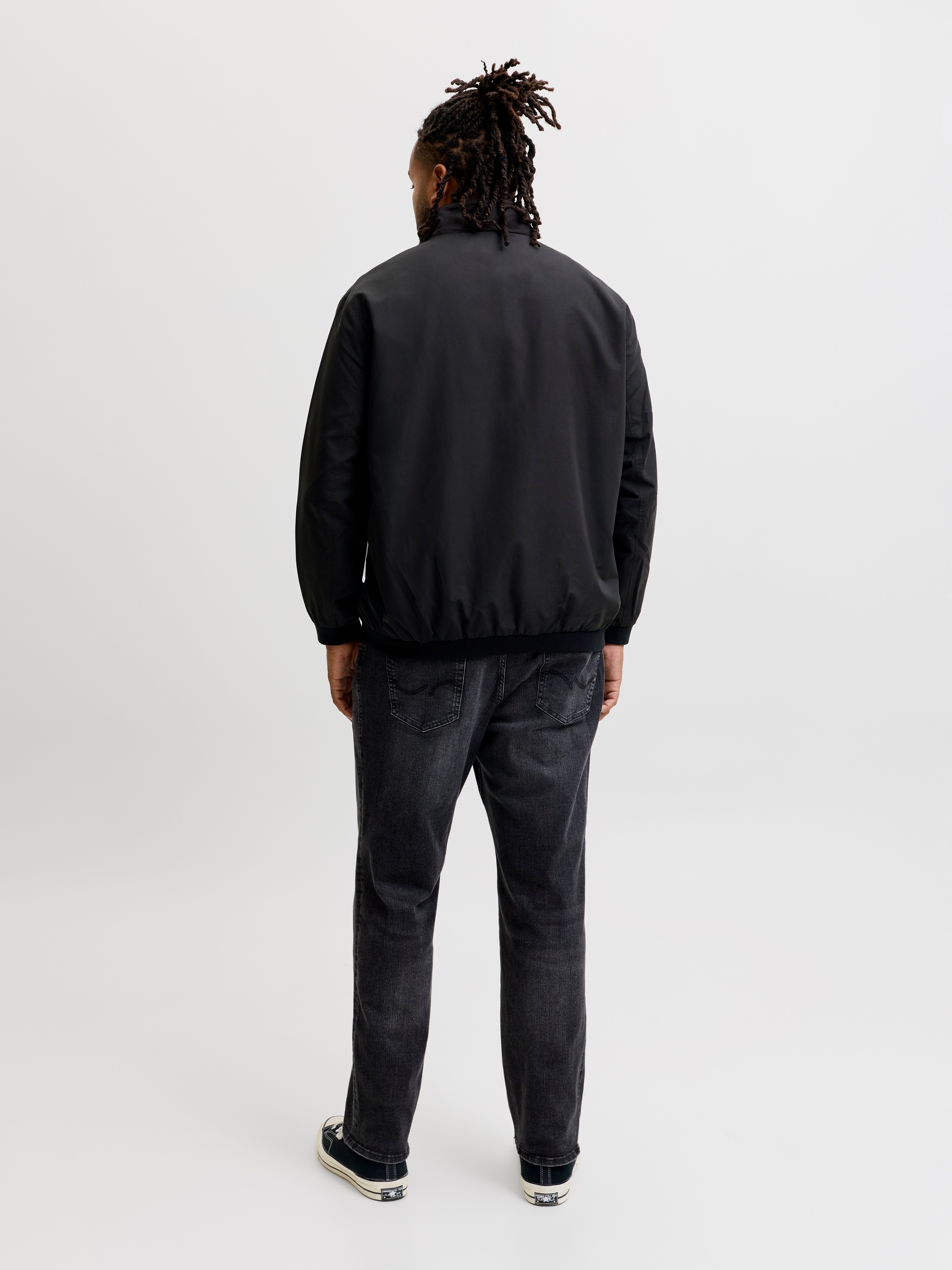 Jack & Jones PlusSize Blouson »JJERUSH HARRINGTON BOMBER NOOS PLS« Kunstfaser, regular fit