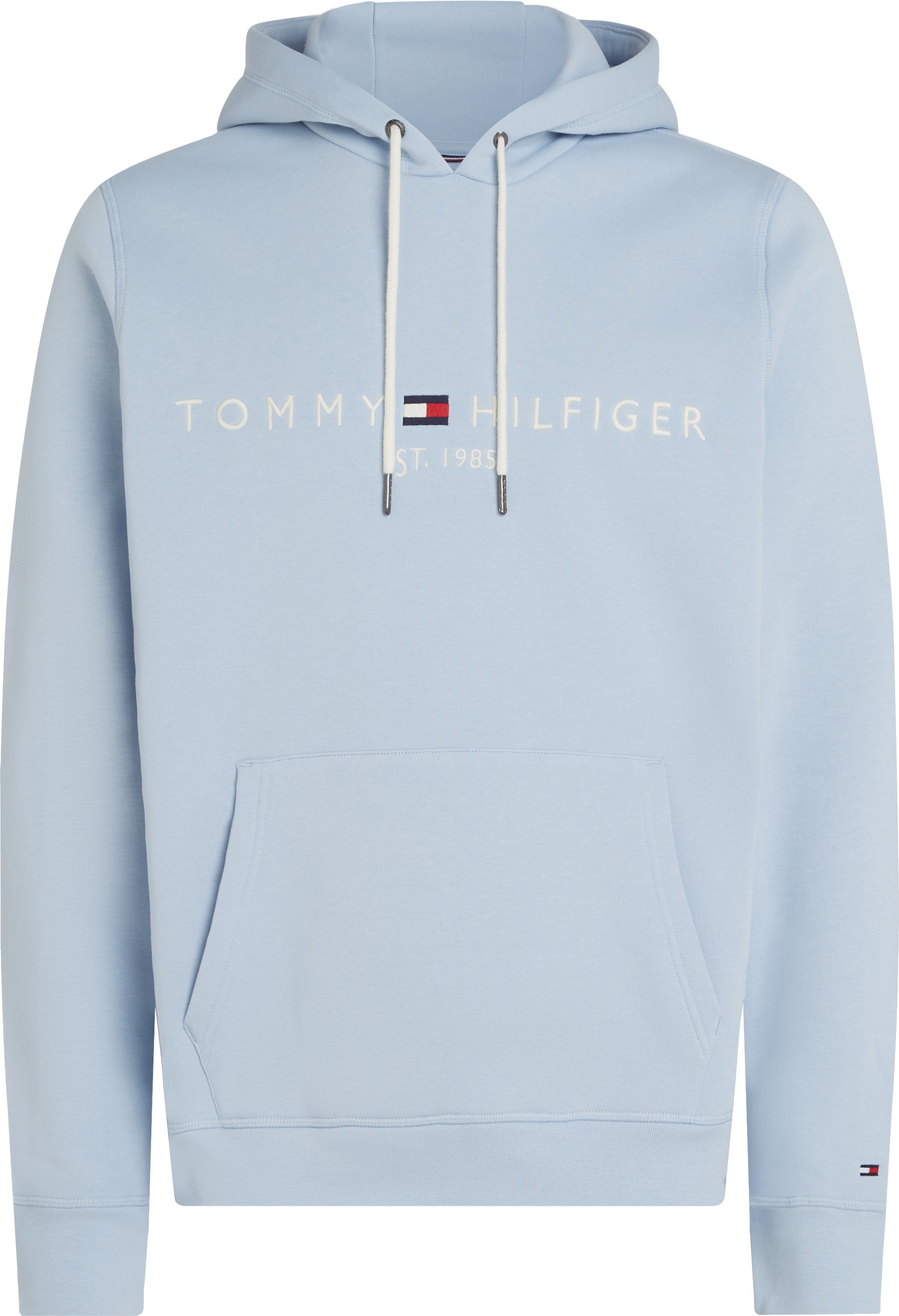Tommy Hilfiger Kapuzensweatshirt »TOMMY LOGO HOODY«, mit Kapuze und Kängurutasche