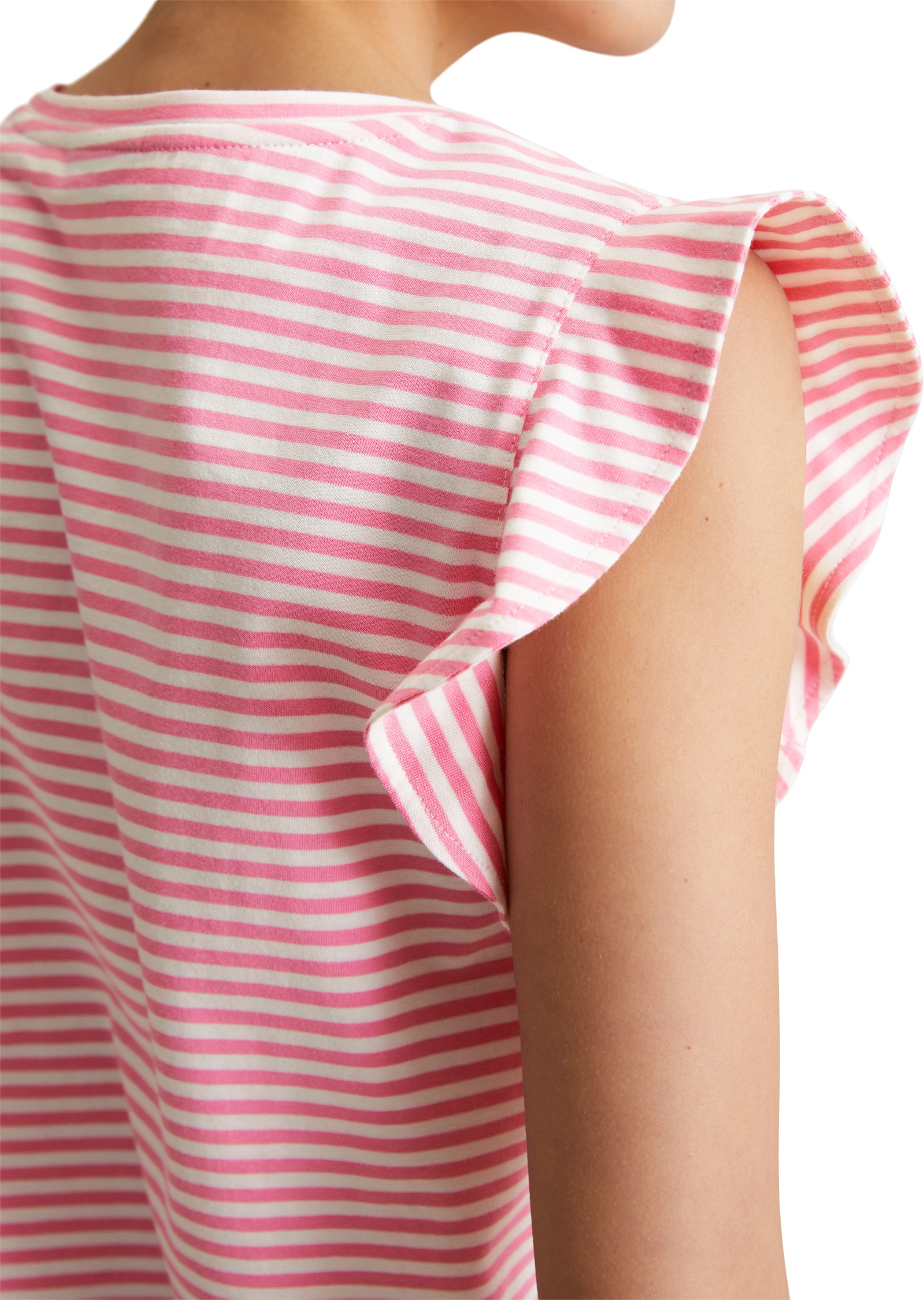 Marc O'Polo DENIM T-Shirt »aus gestreiftem Single Jersey«