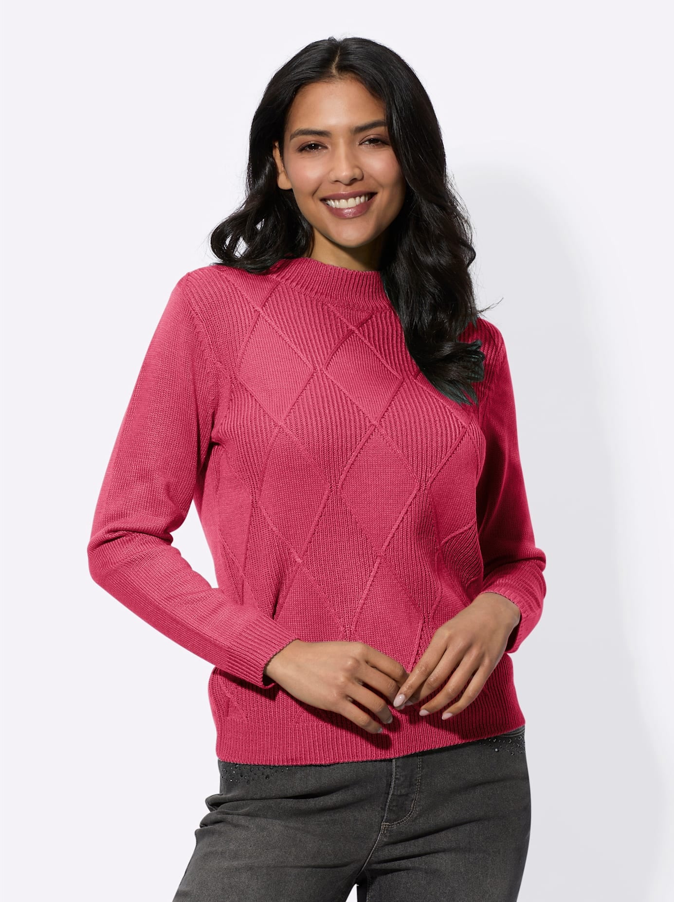 Classic Basics Stehkragenpullover "Stehkragen-Pullover" günstig online kaufen