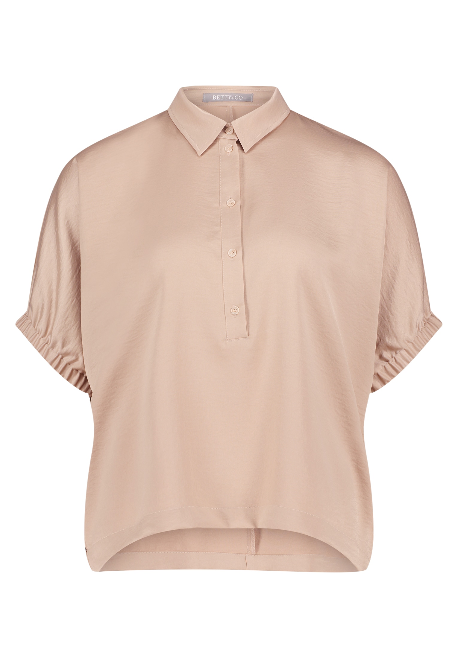 Betty&Co Shirtbluse "Betty & Co Blusenshirt mit Kragen" günstig online kaufen