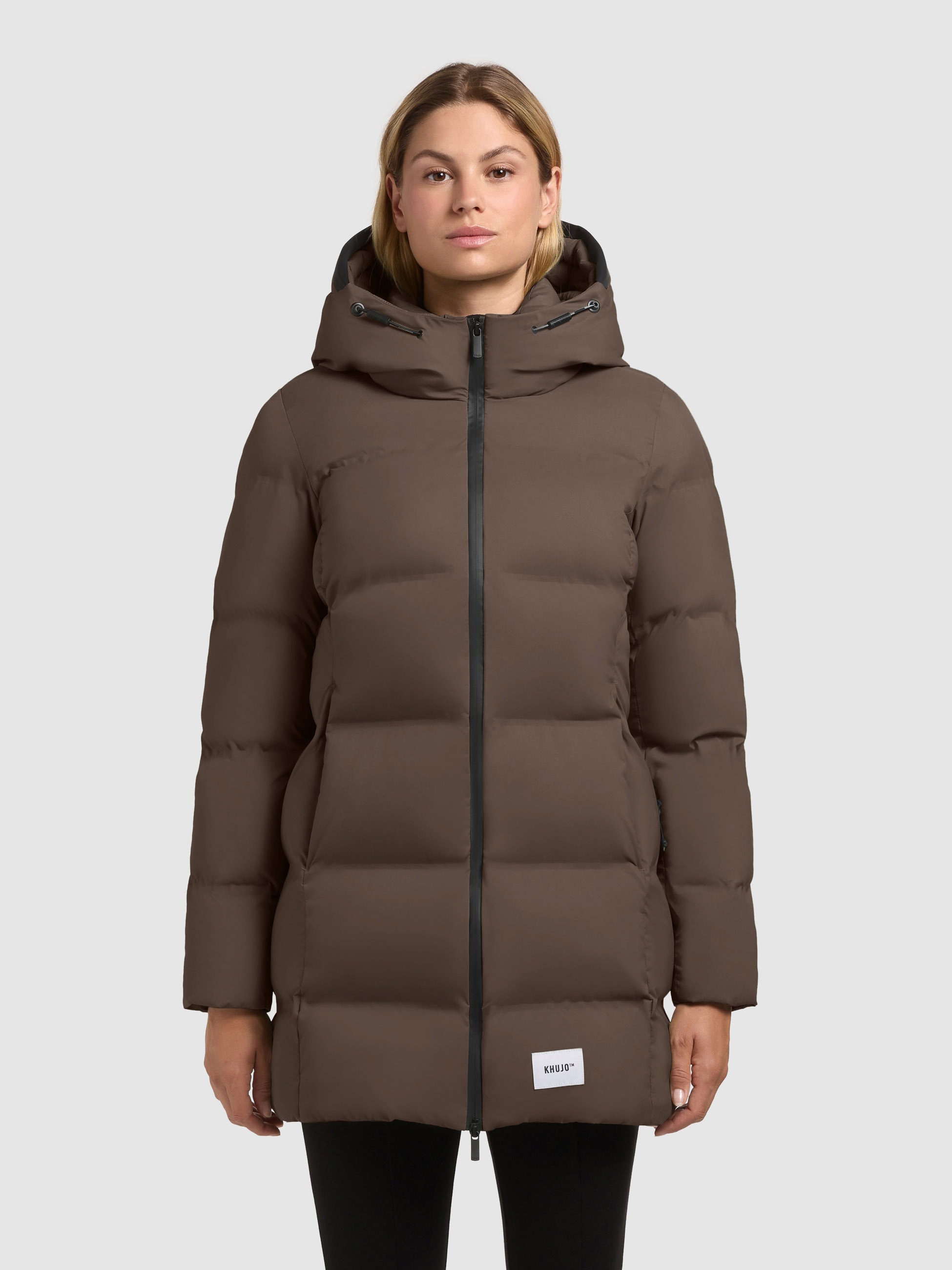 khujo Steppjacke »TANARE3«, mit Kapuze